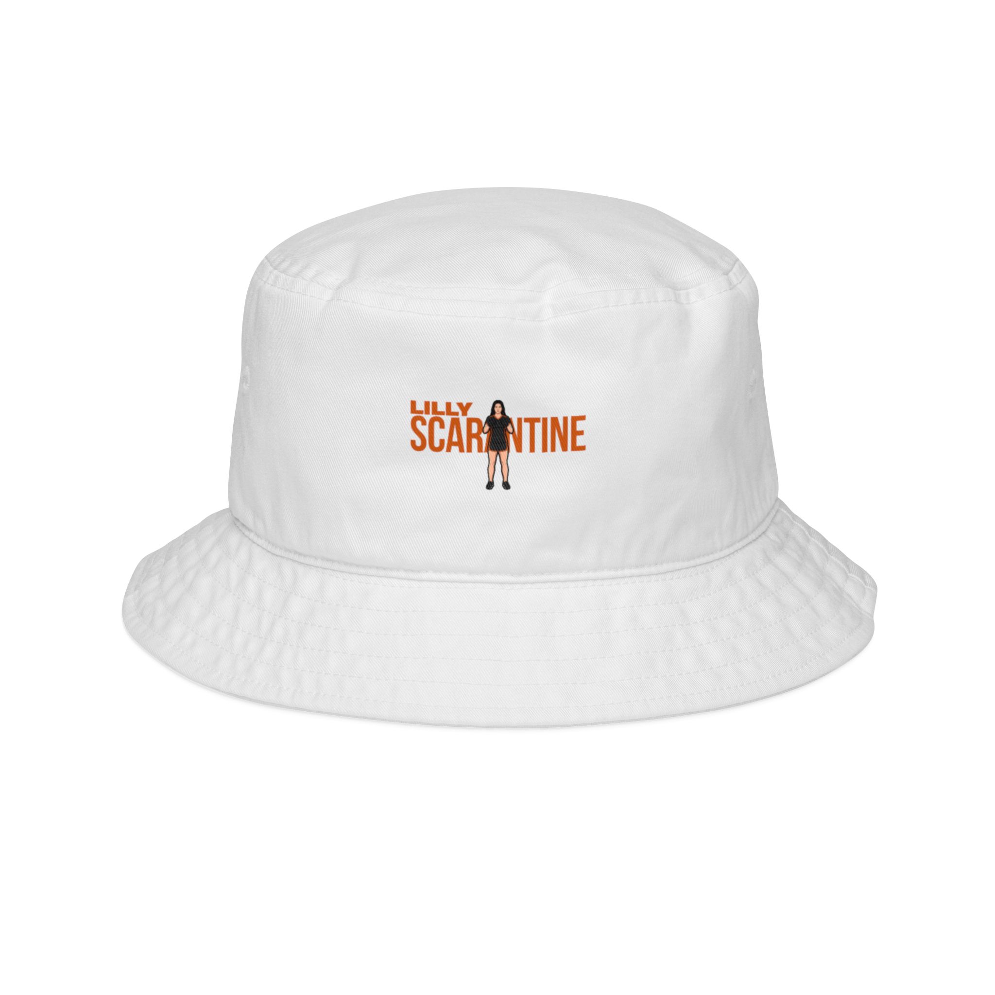 Bucket Hat — character_player_name in White