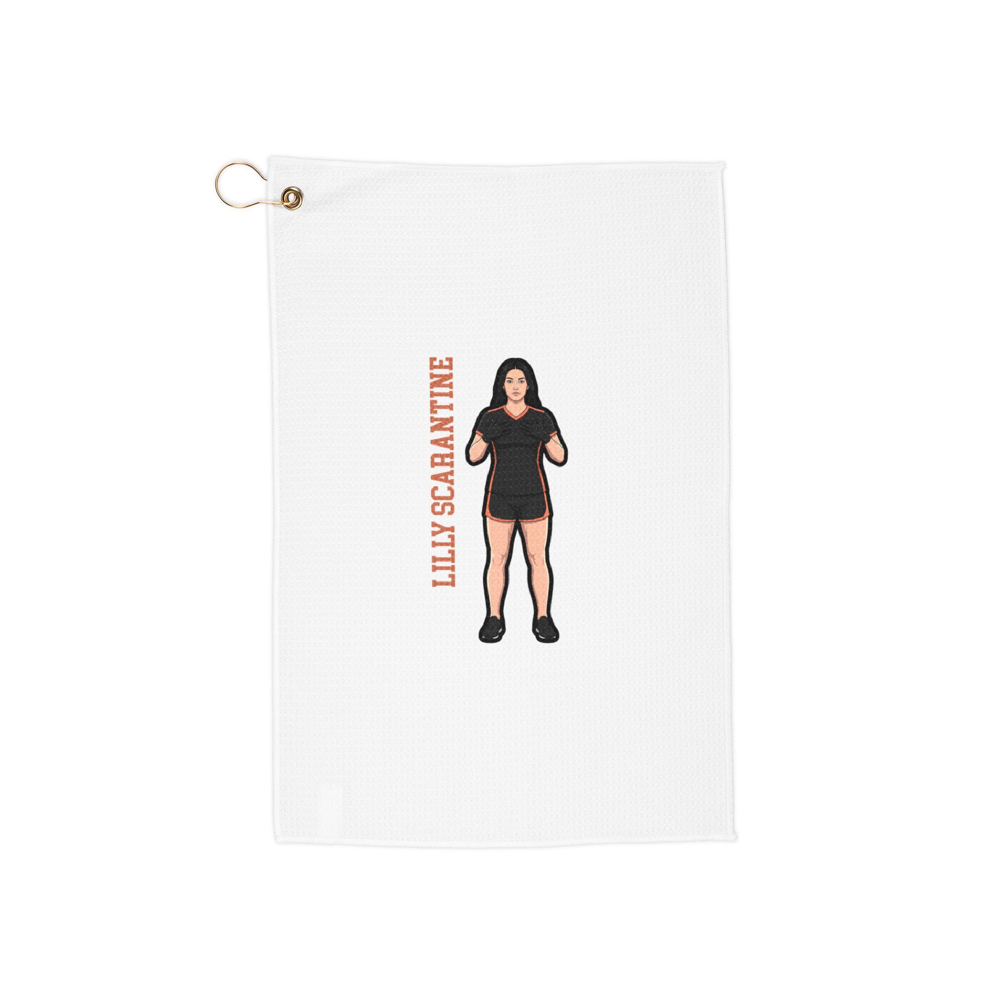 Golf Towel — character_name_vertical in Classic
