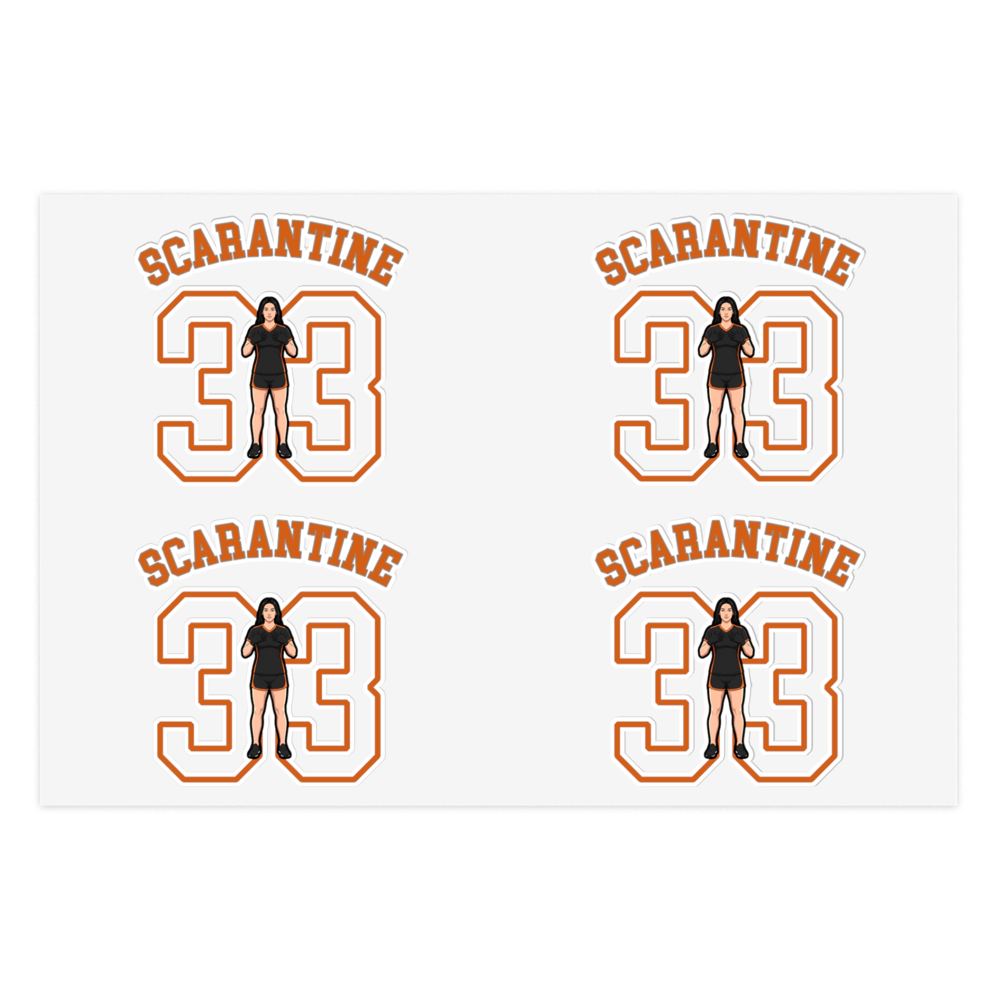Sticker Sheet — character_shirsey_arch in Classic