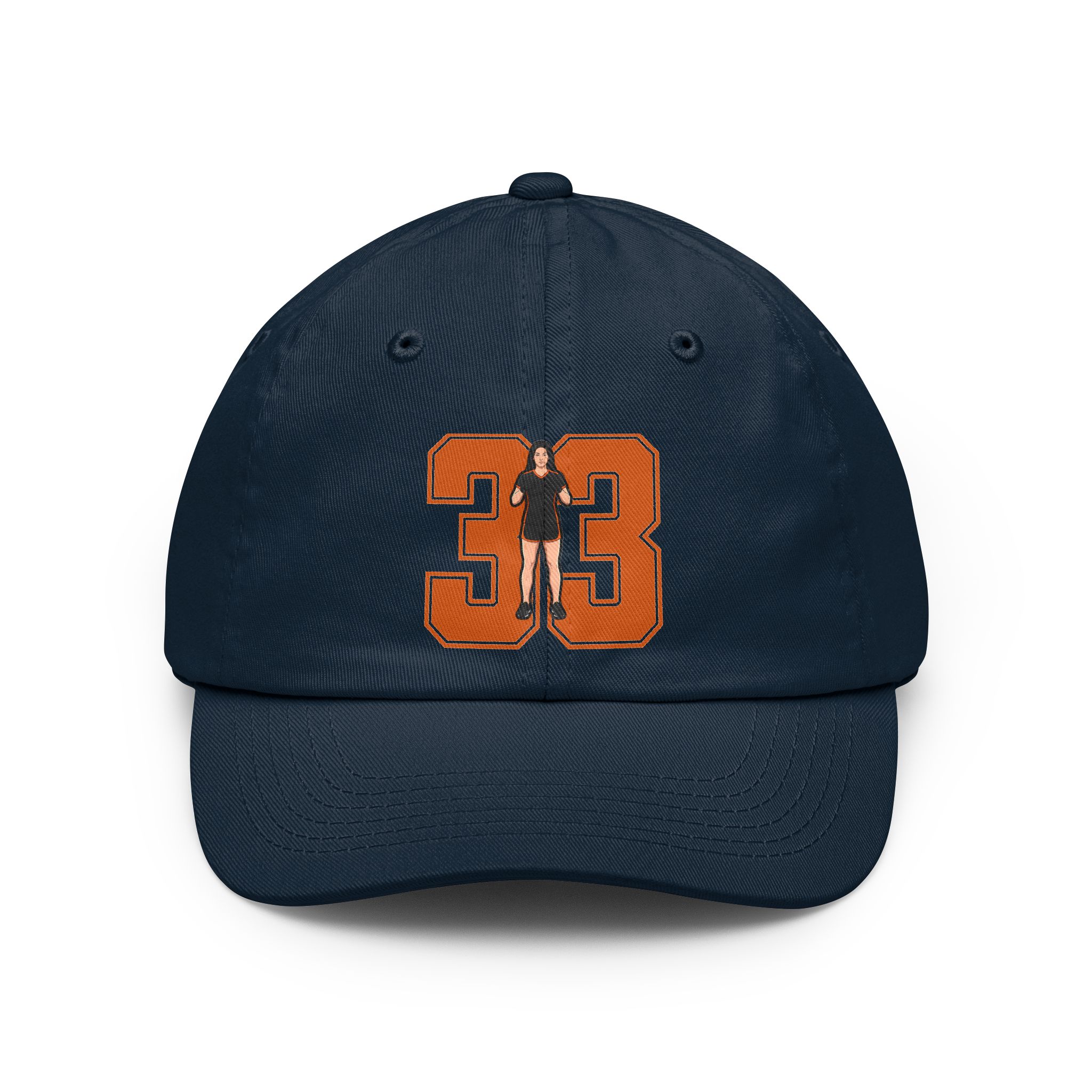 Classic Cap — character_number in Navy