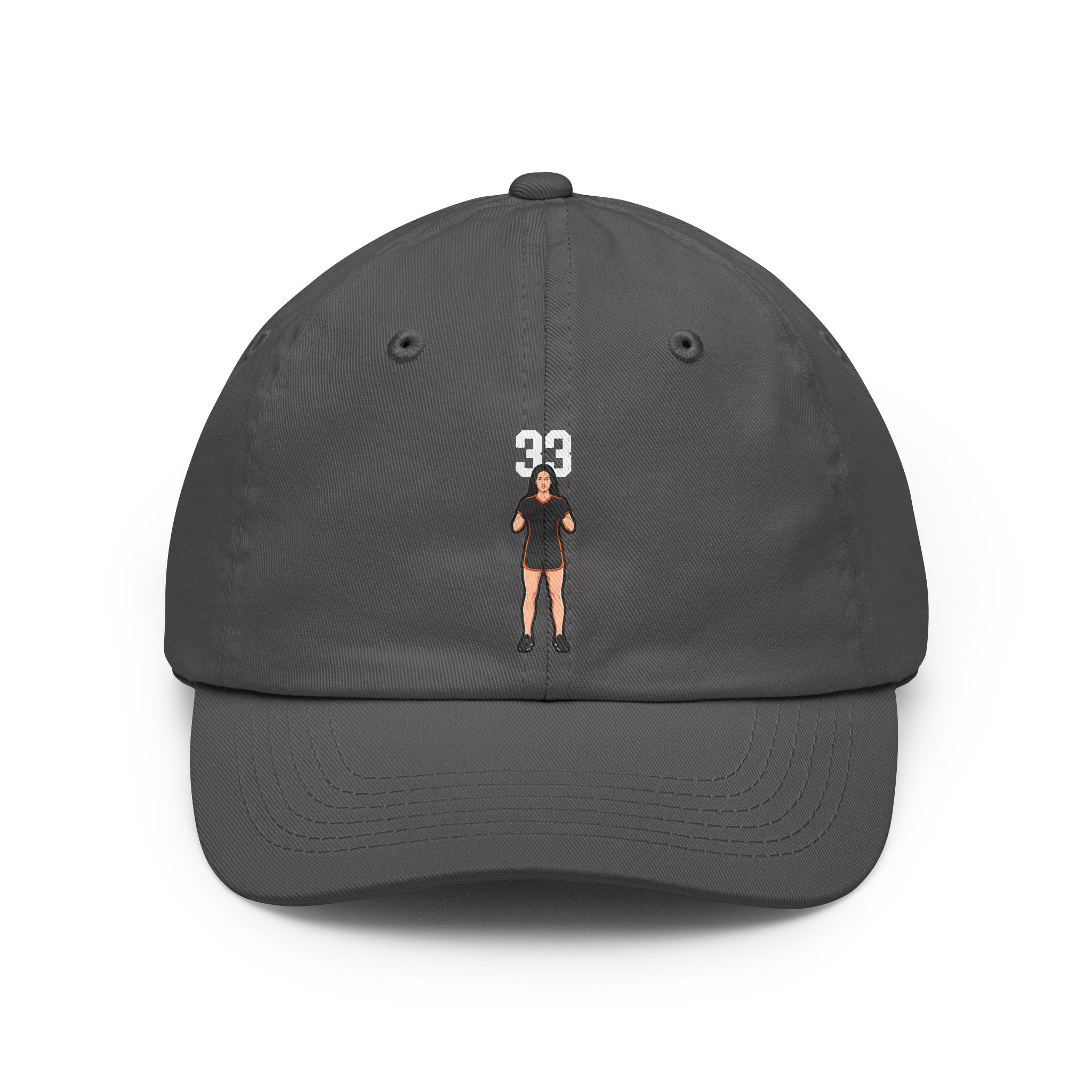 Classic Cap — character_number_top in Grey