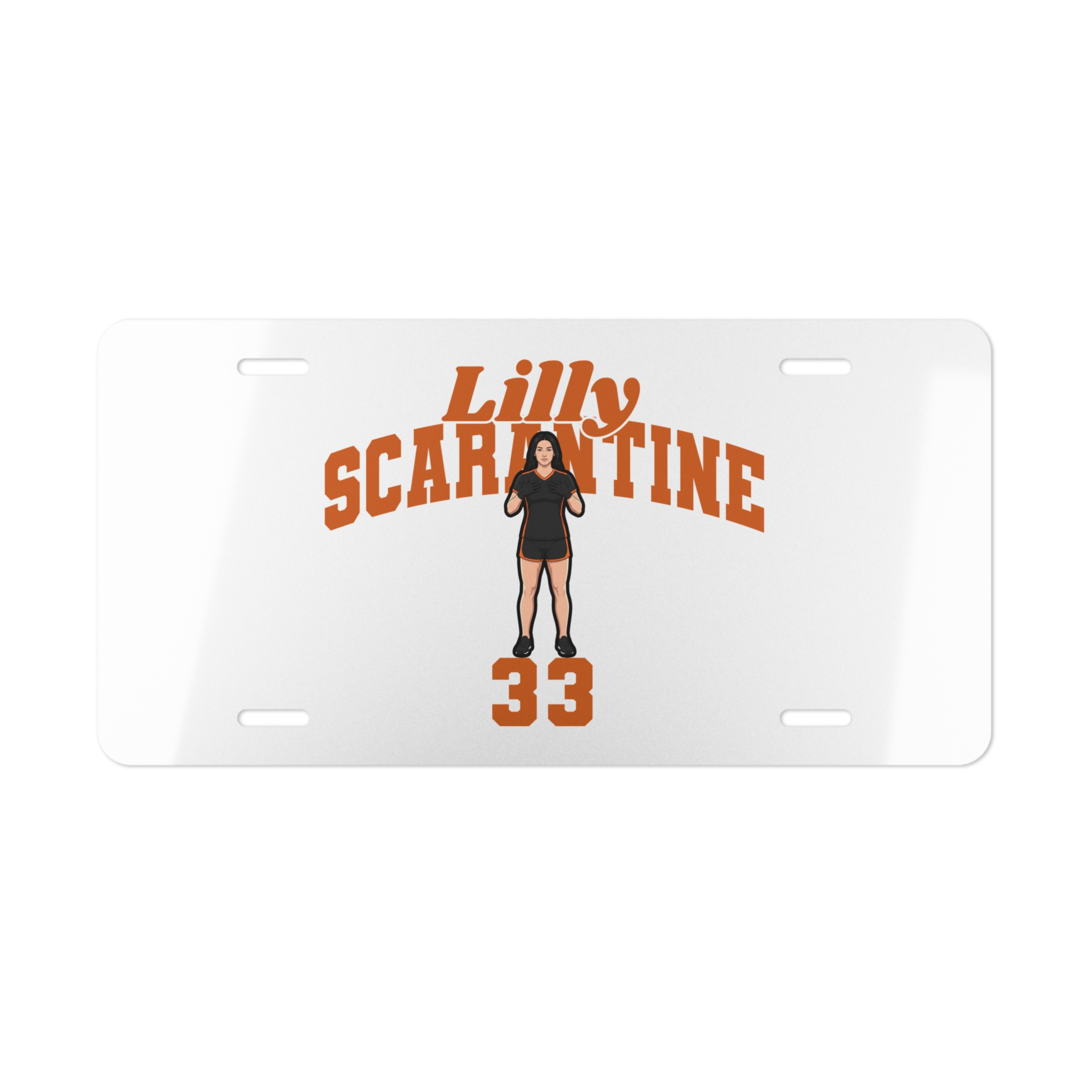 License Plate — character_signature_arch in Classic
