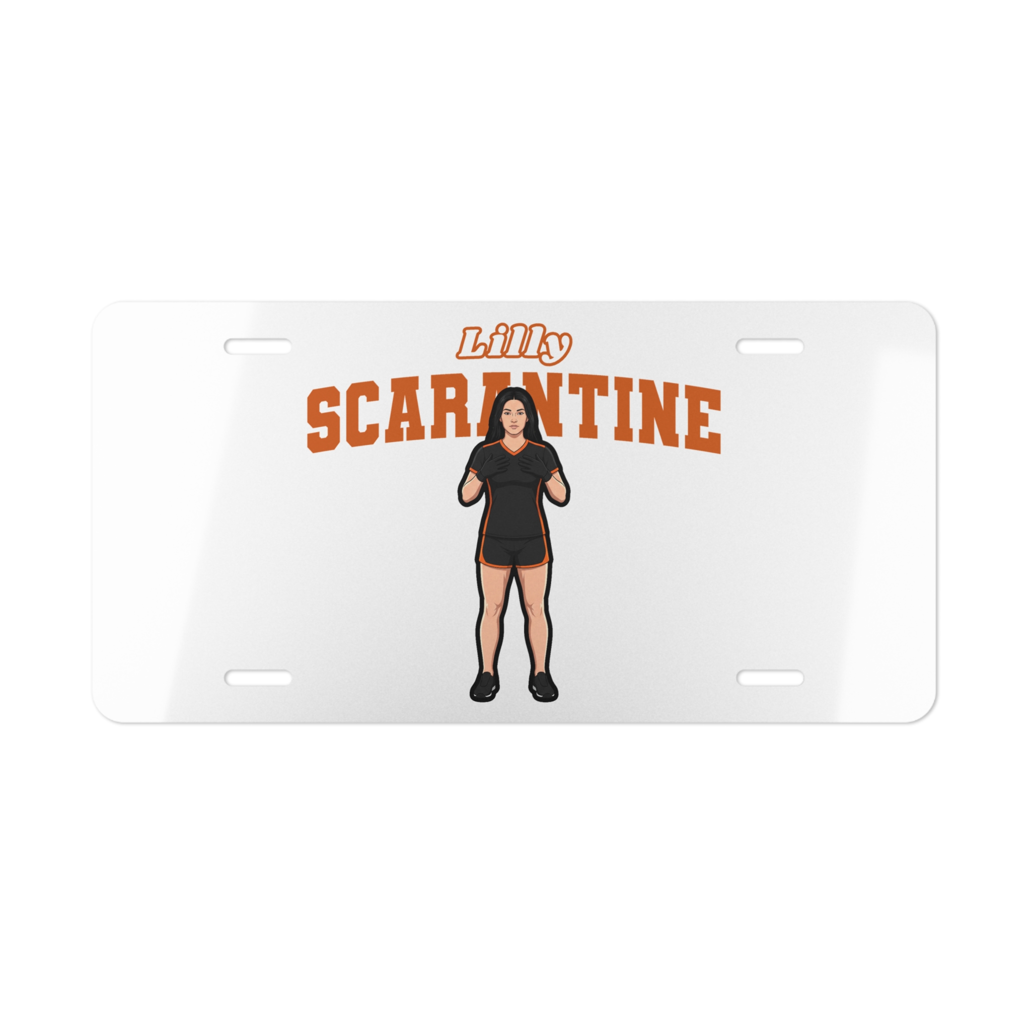License Plate — character_name_arch in Classic