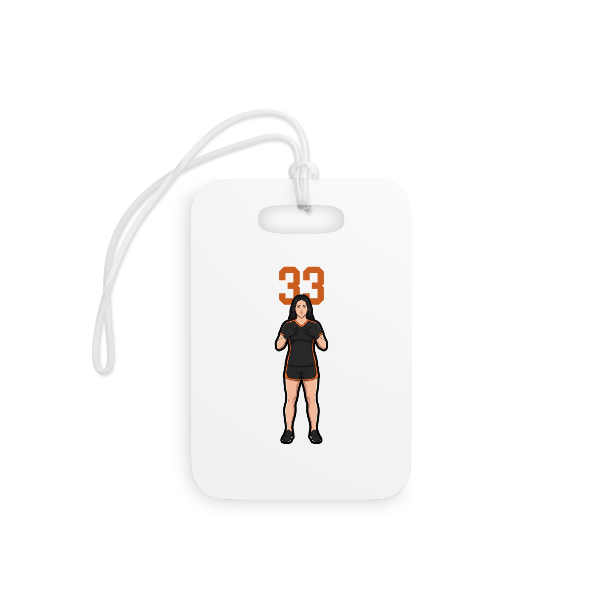 Bag Tag — character_number_top in Classic