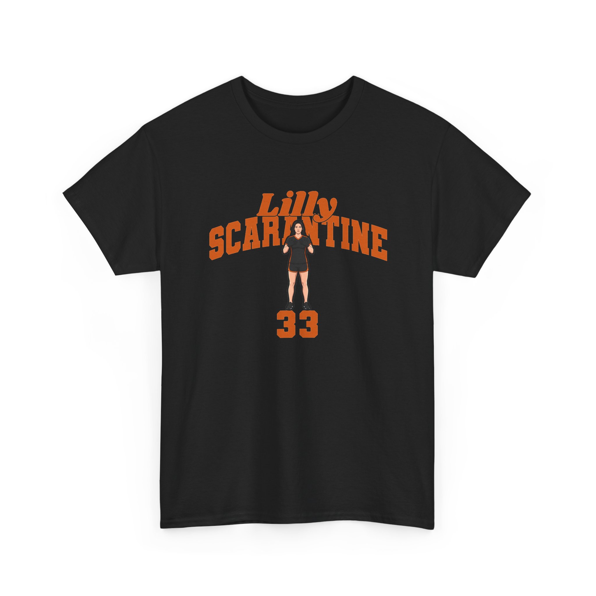 Tee — character_signature_arch in Black