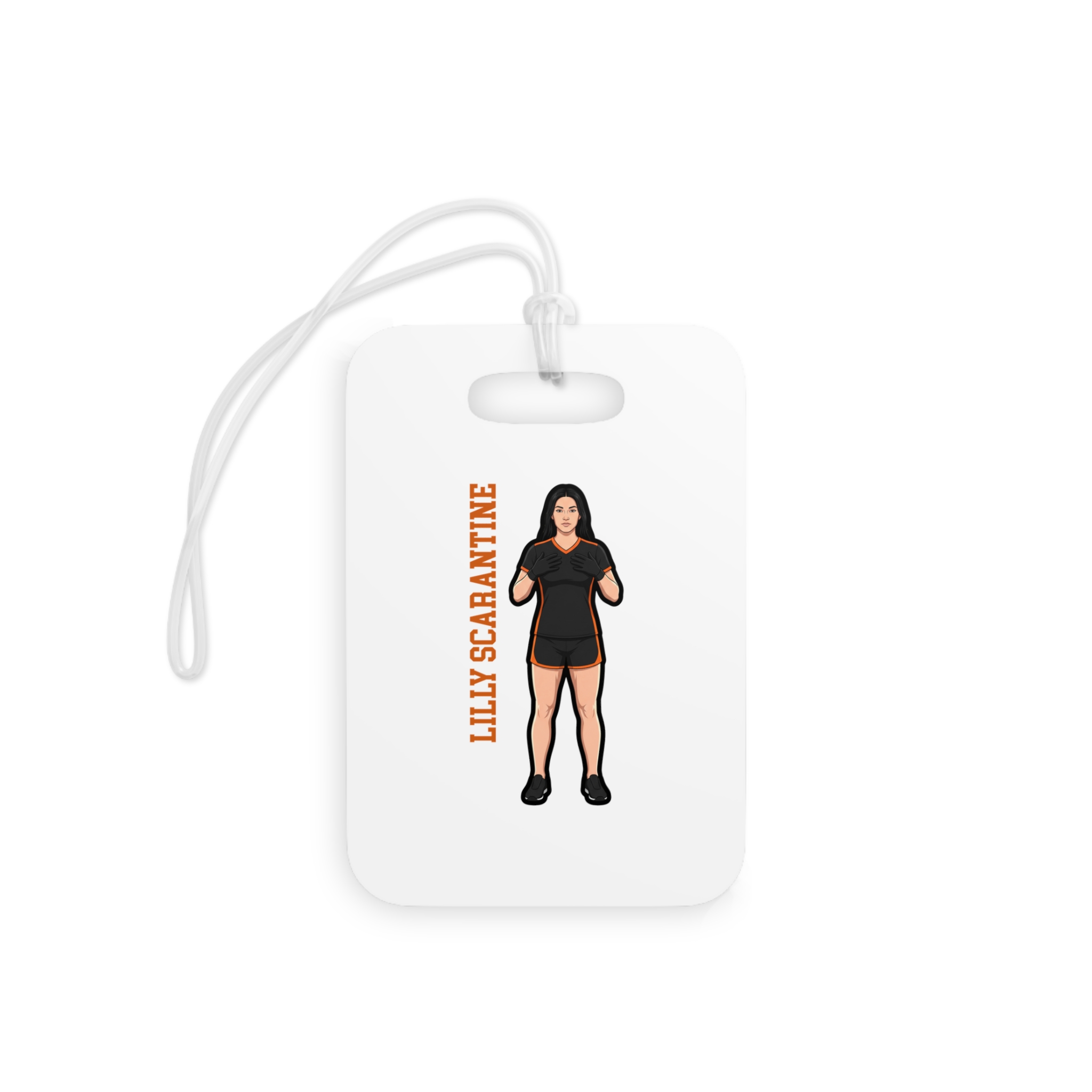 Bag Tag — character_name_vertical in Classic