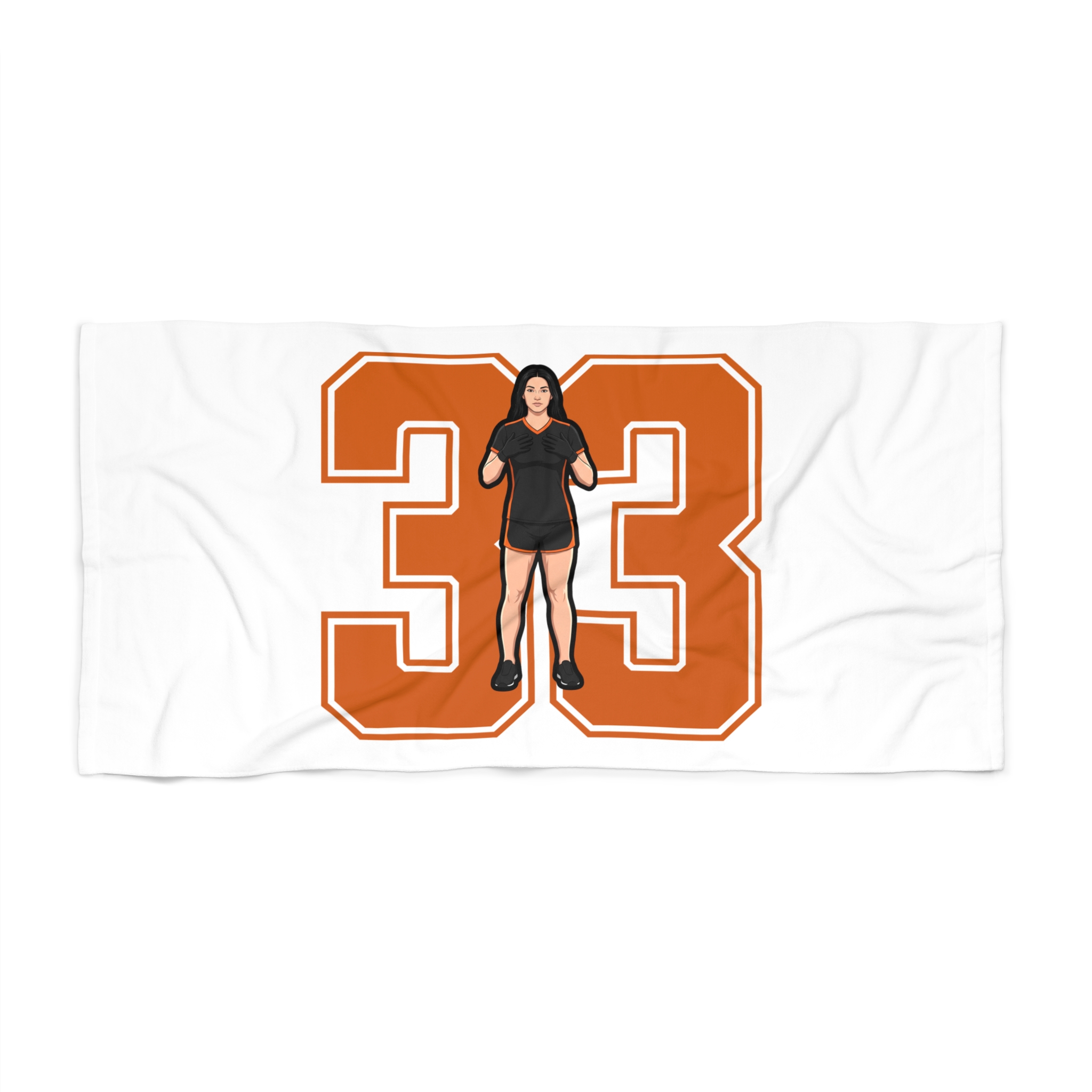Beach Towel — character_number in Classic