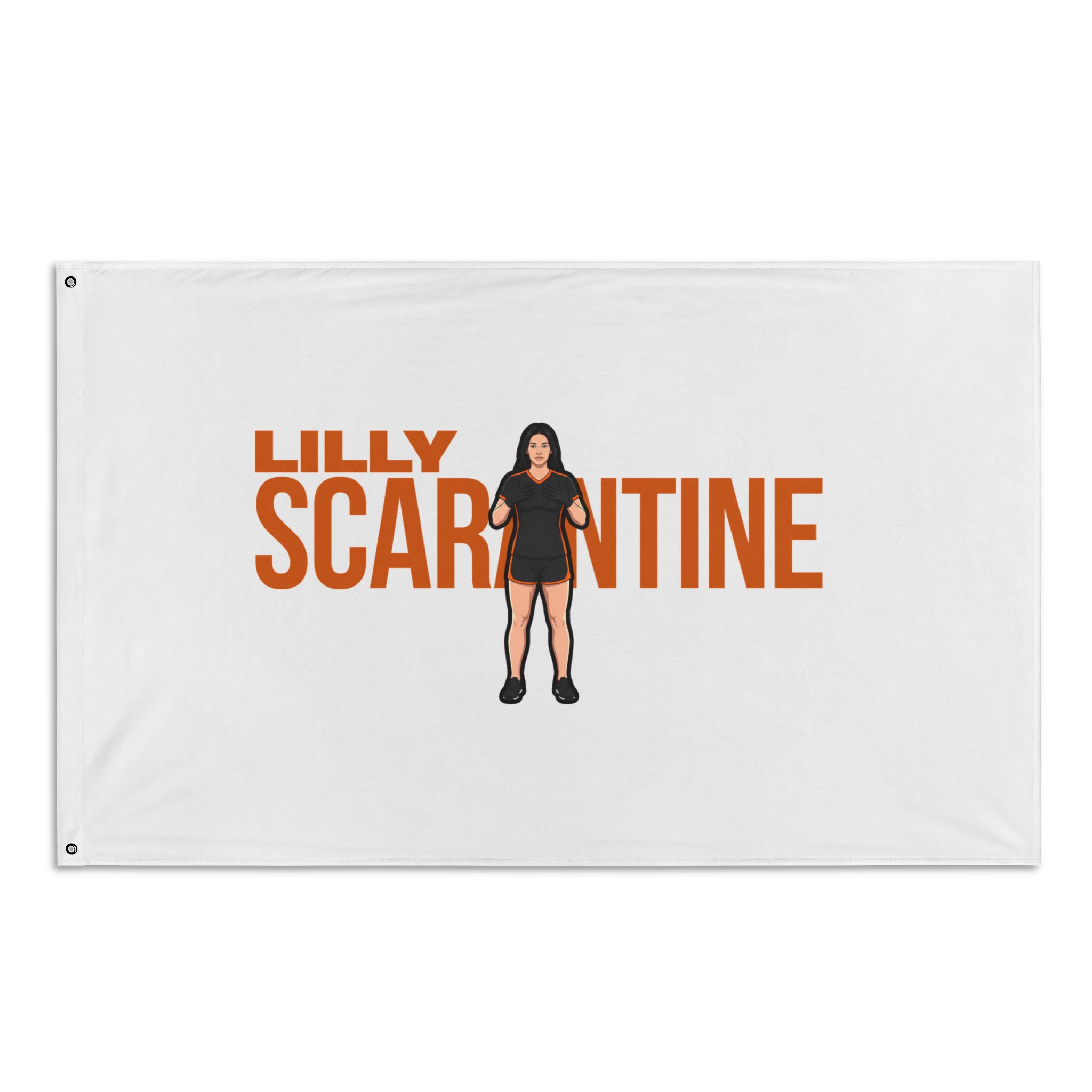 Flag (35 × 56 in) — character_player_name in Classic