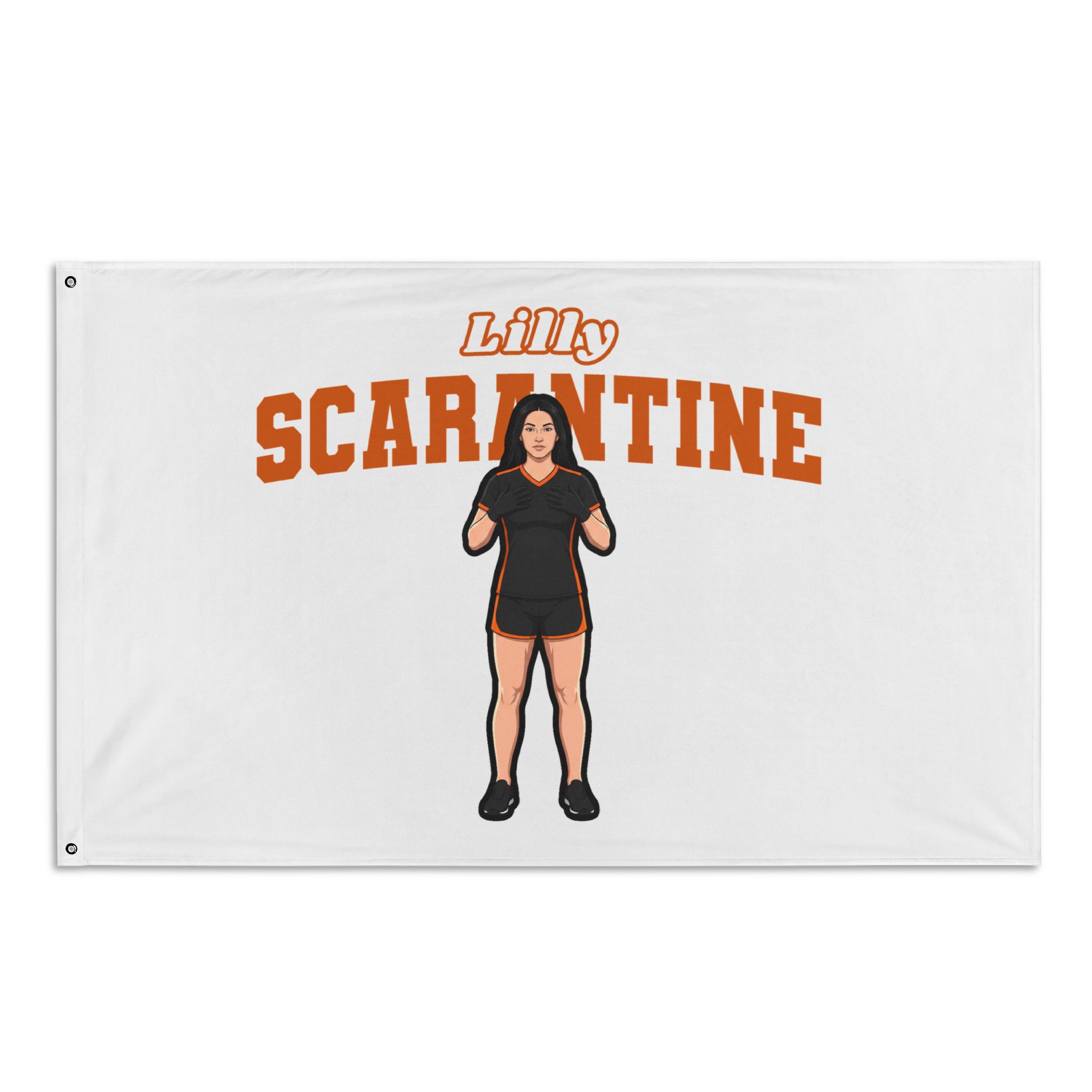 Flag (35 × 56 in) — character_name_arch in Classic