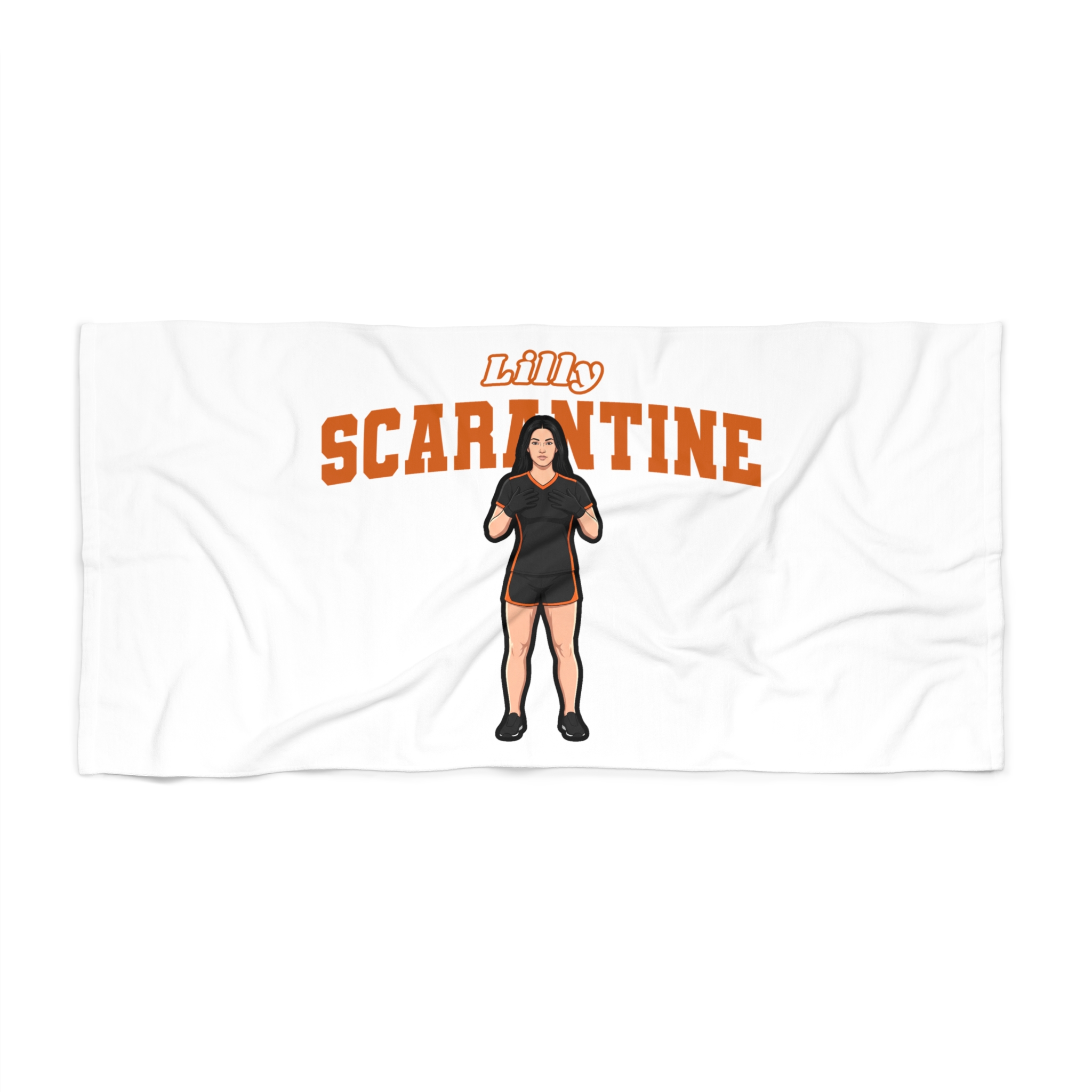 Beach Towel — character_name_arch in Classic