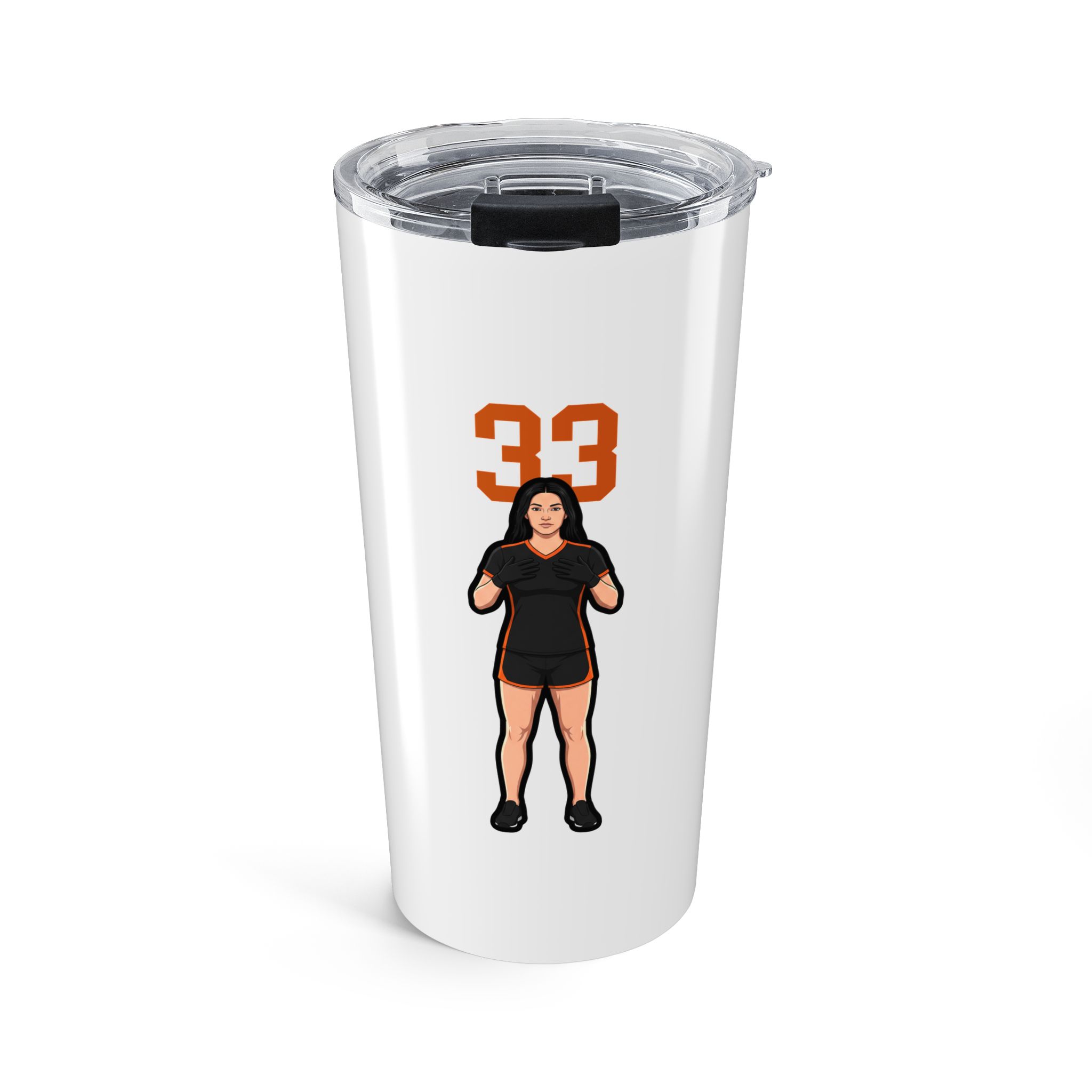 20oz Tumbler — character_number_top in Classic