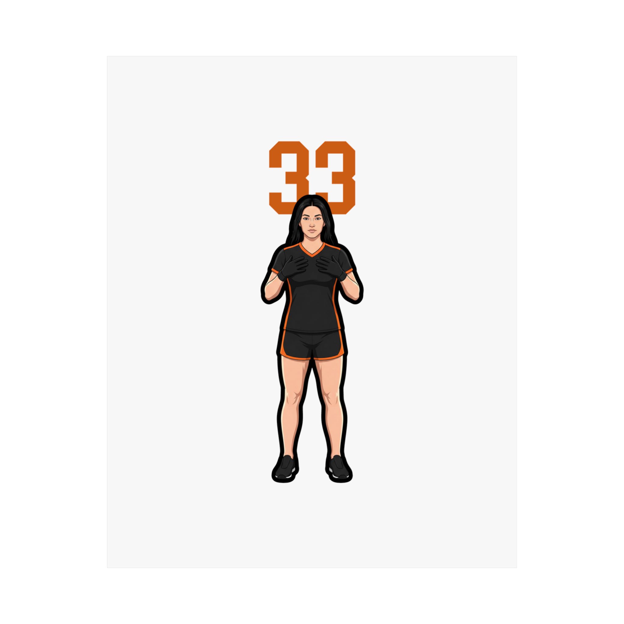 Poster — character_number_top in Classic