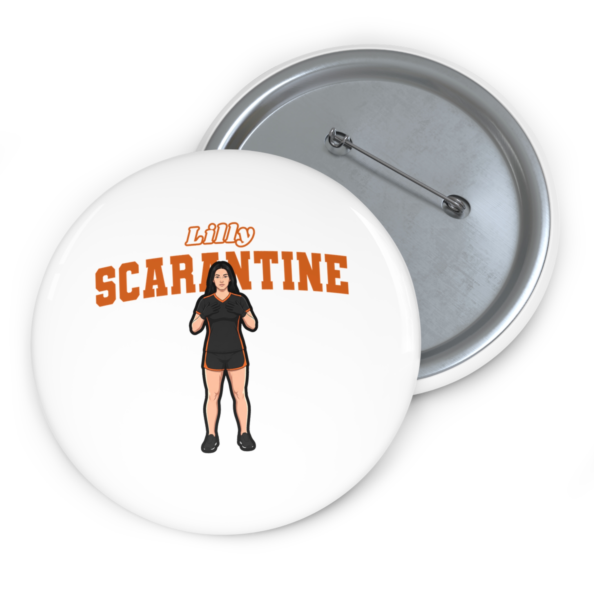 Game Day Pin — character_name_arch in Classic