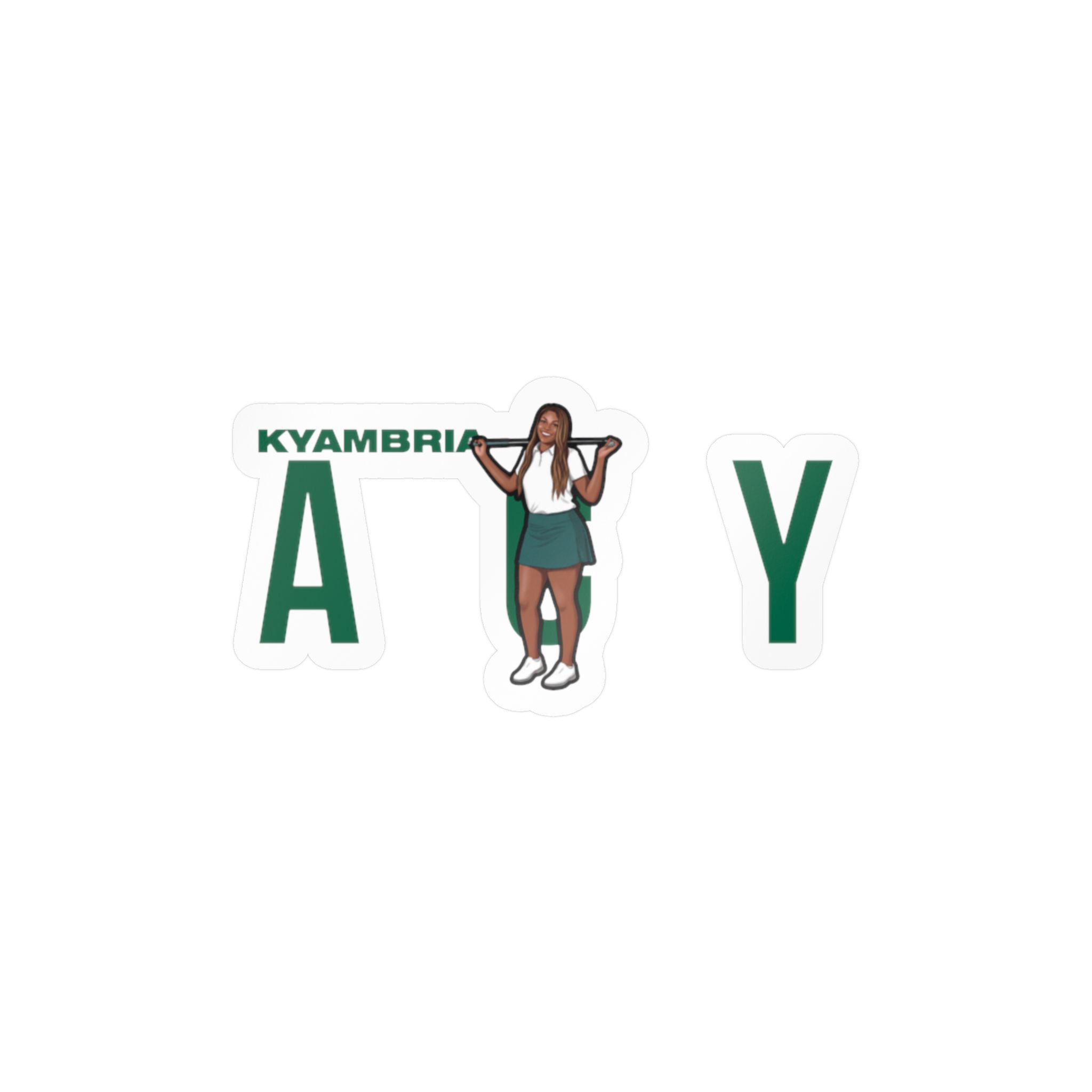 Vinyl Sticker — character_player_name in Classic
