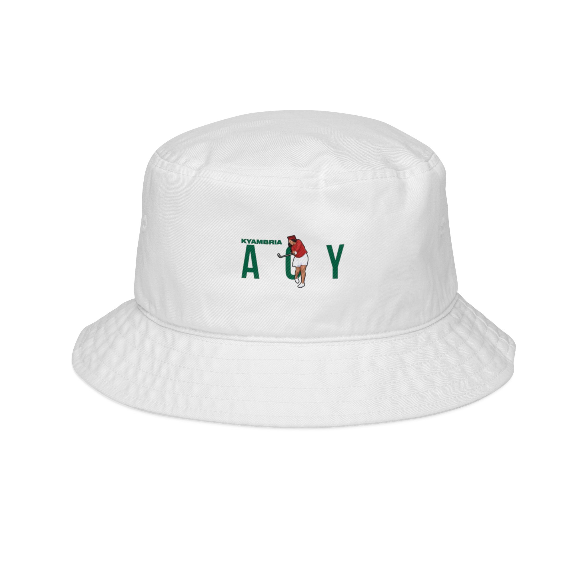 Bucket Hat — character_player_name in White