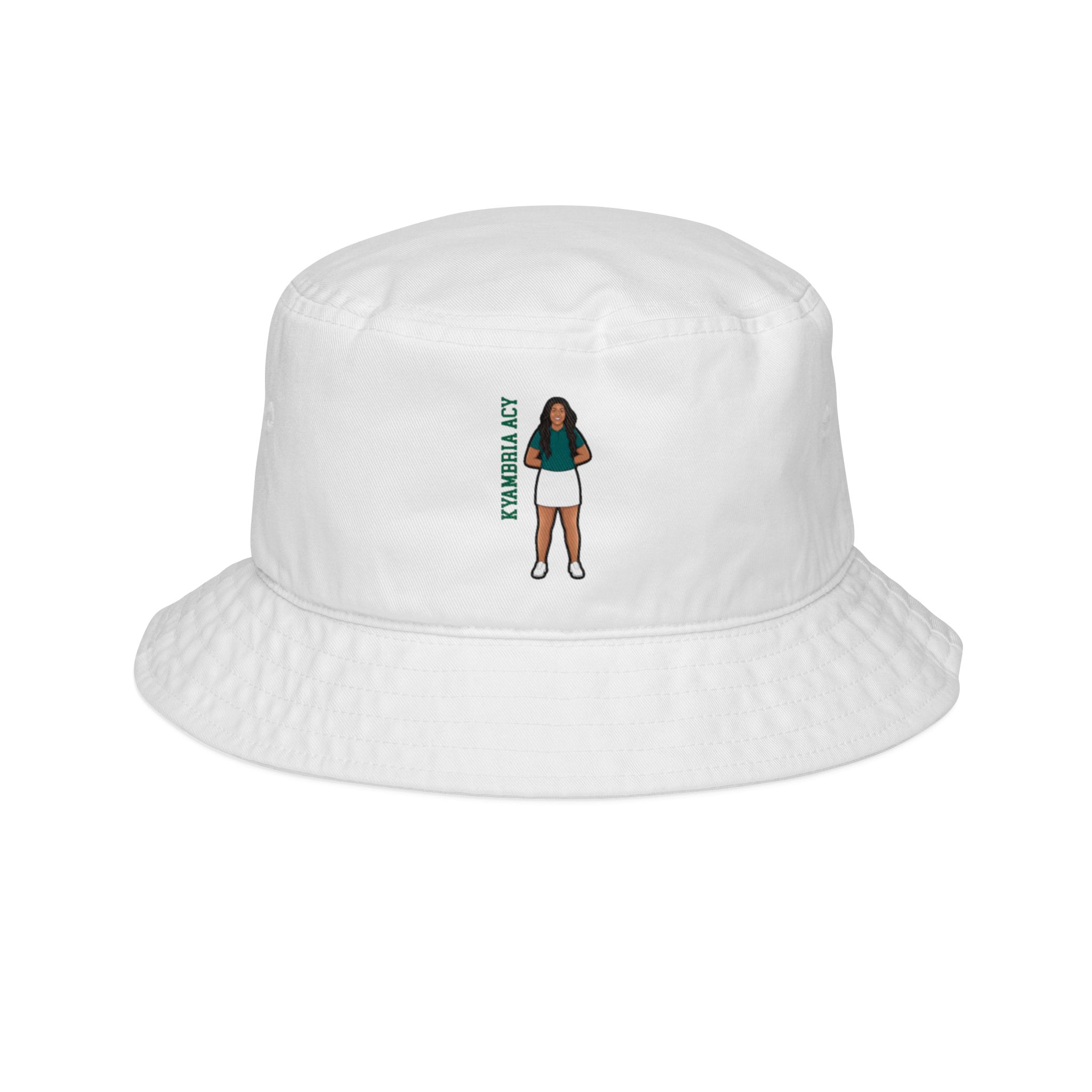 Bucket Hat — character_name_vertical in White