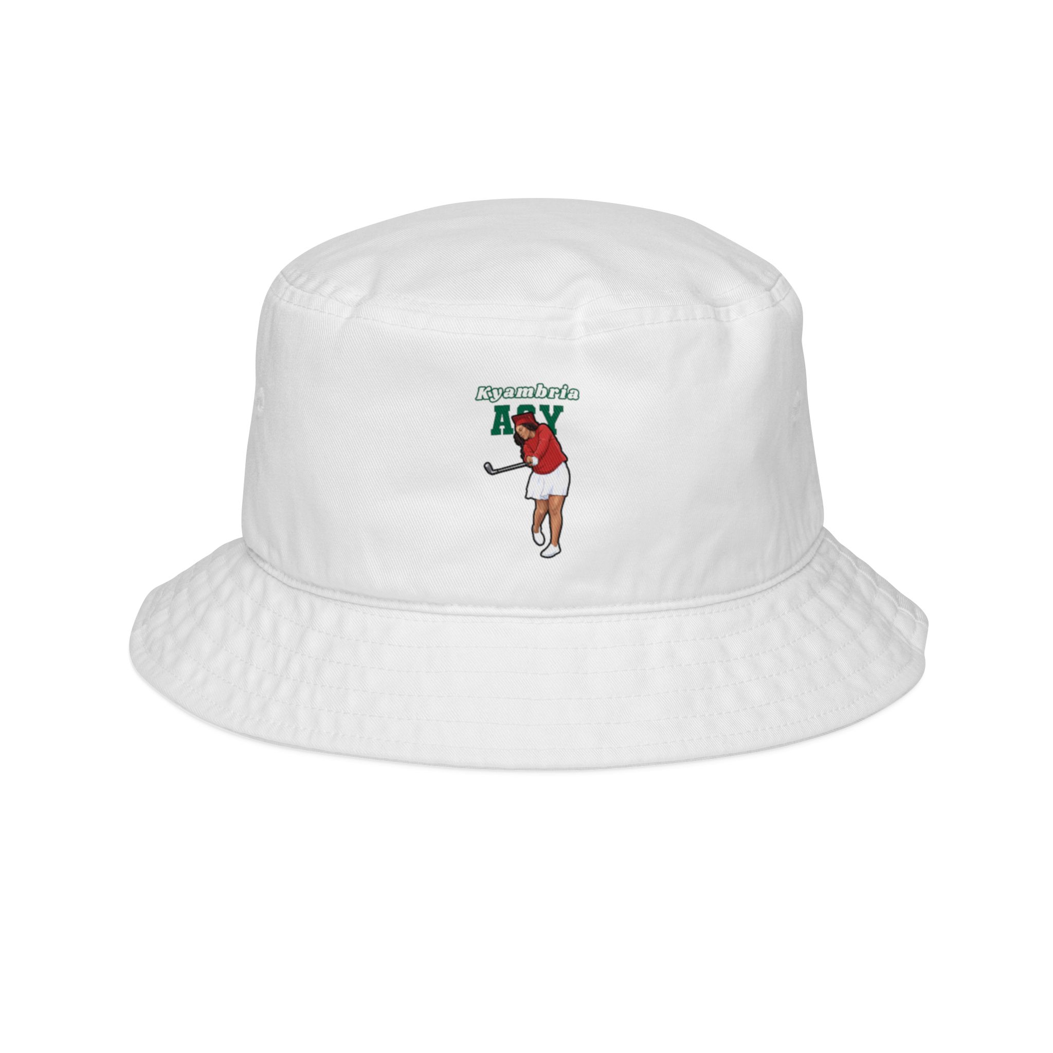 Bucket Hat — character_name_arch in White