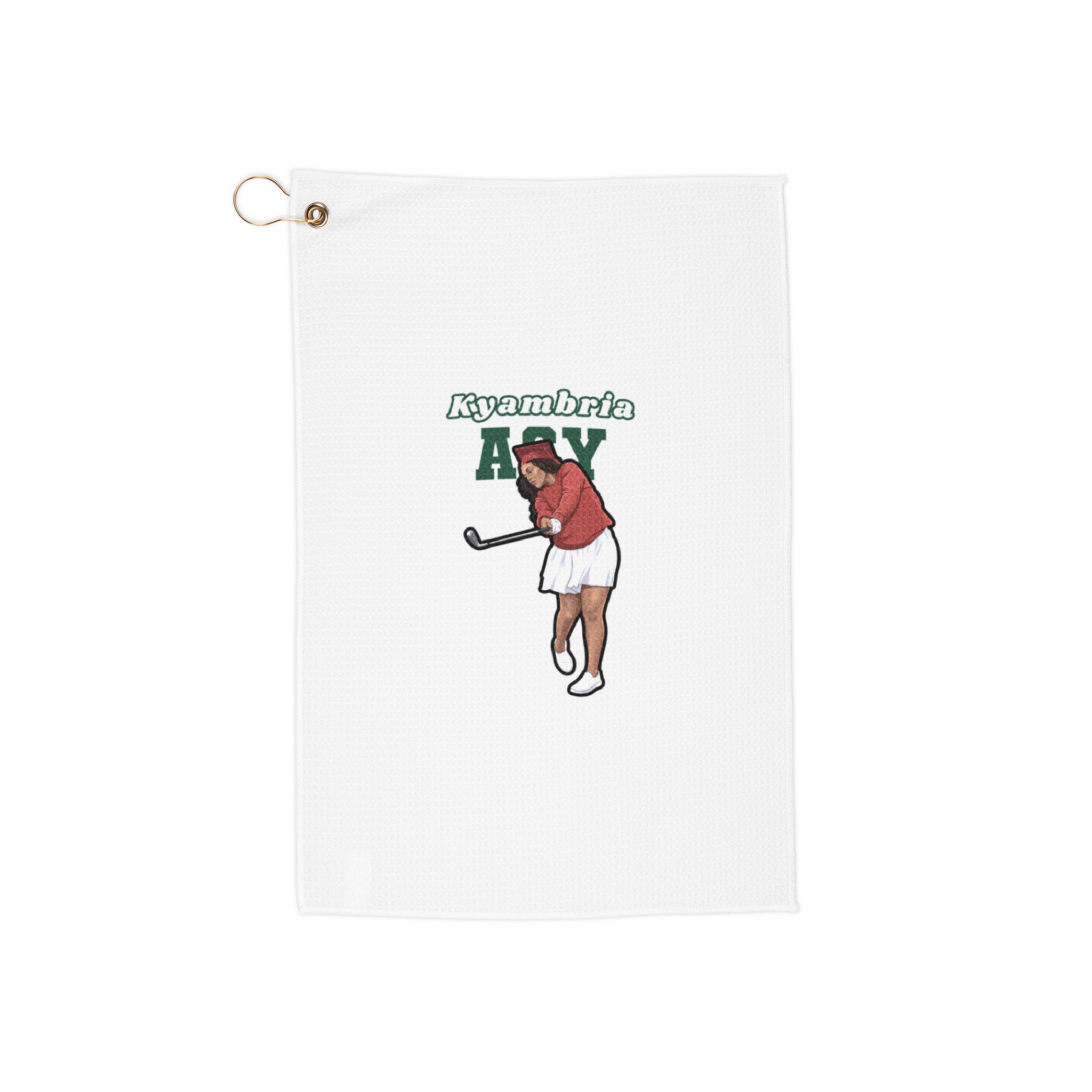 Golf Towel — character_name_arch in Classic