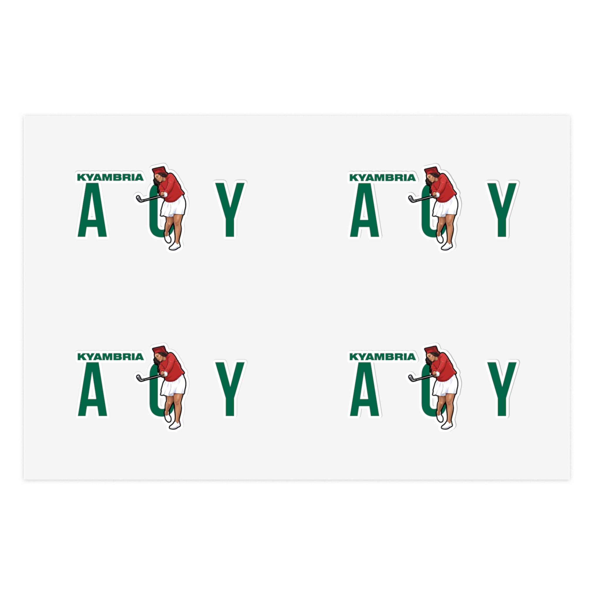 Sticker Sheet — character_player_name in Classic