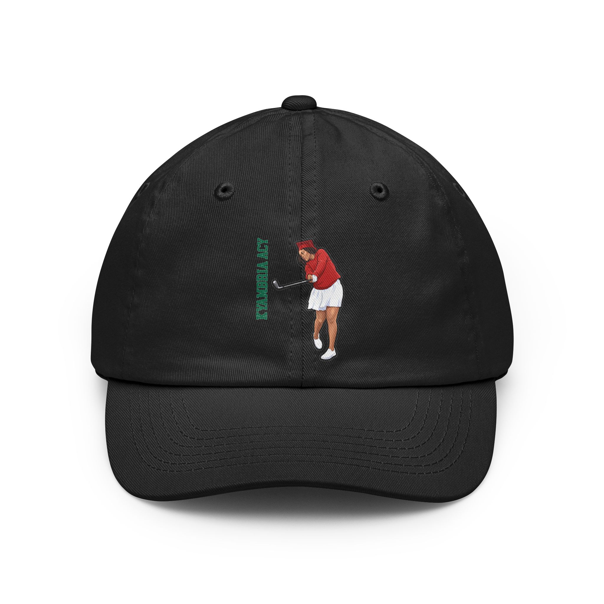 Classic Cap — character_name_vertical in Black