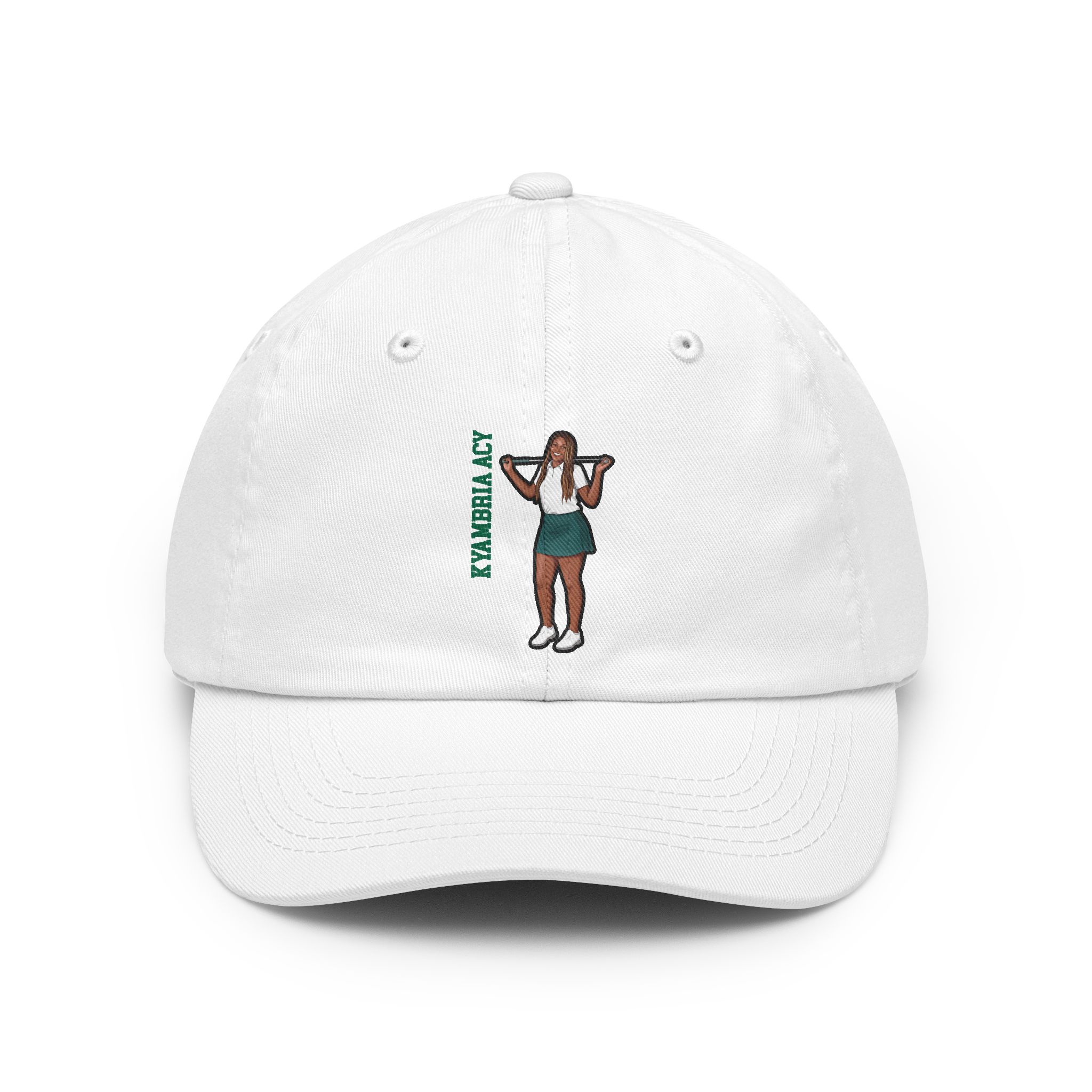 Classic Cap — character_name_vertical in White