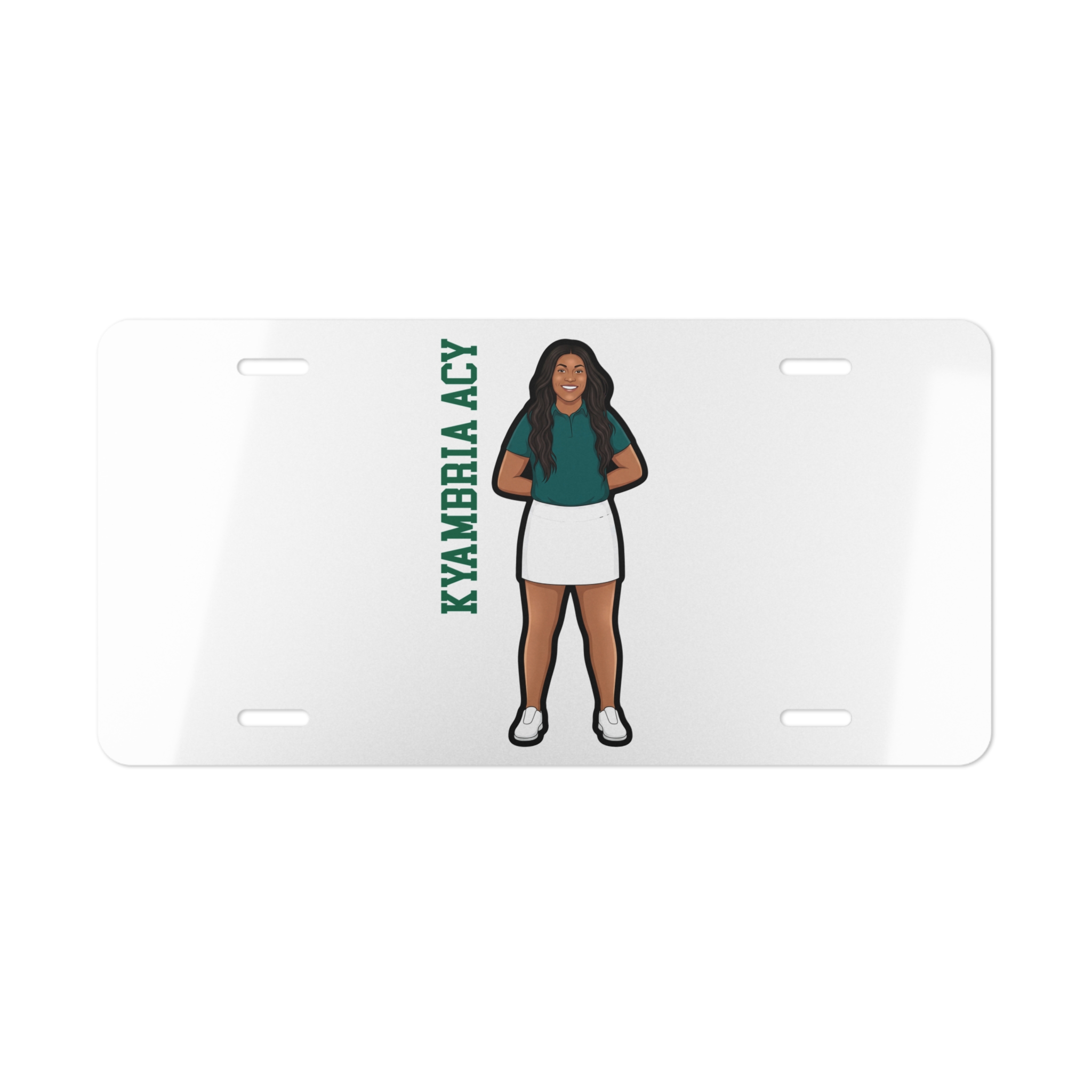 License Plate — character_name_vertical in Classic