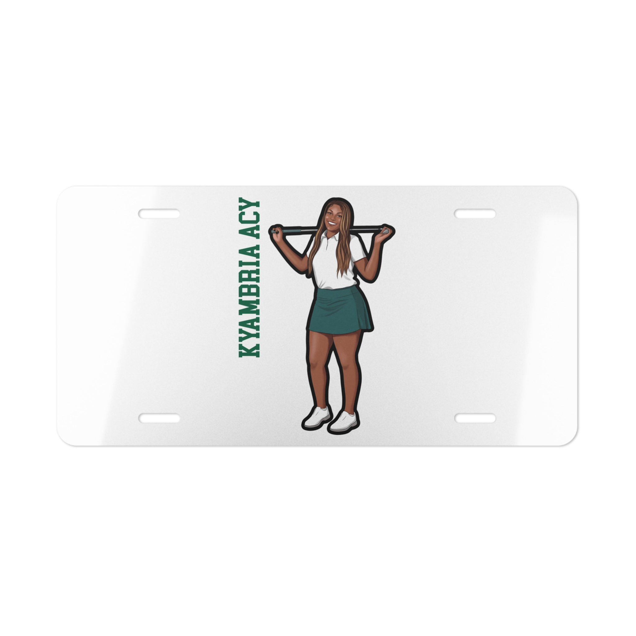 License Plate — character_name_vertical in Classic