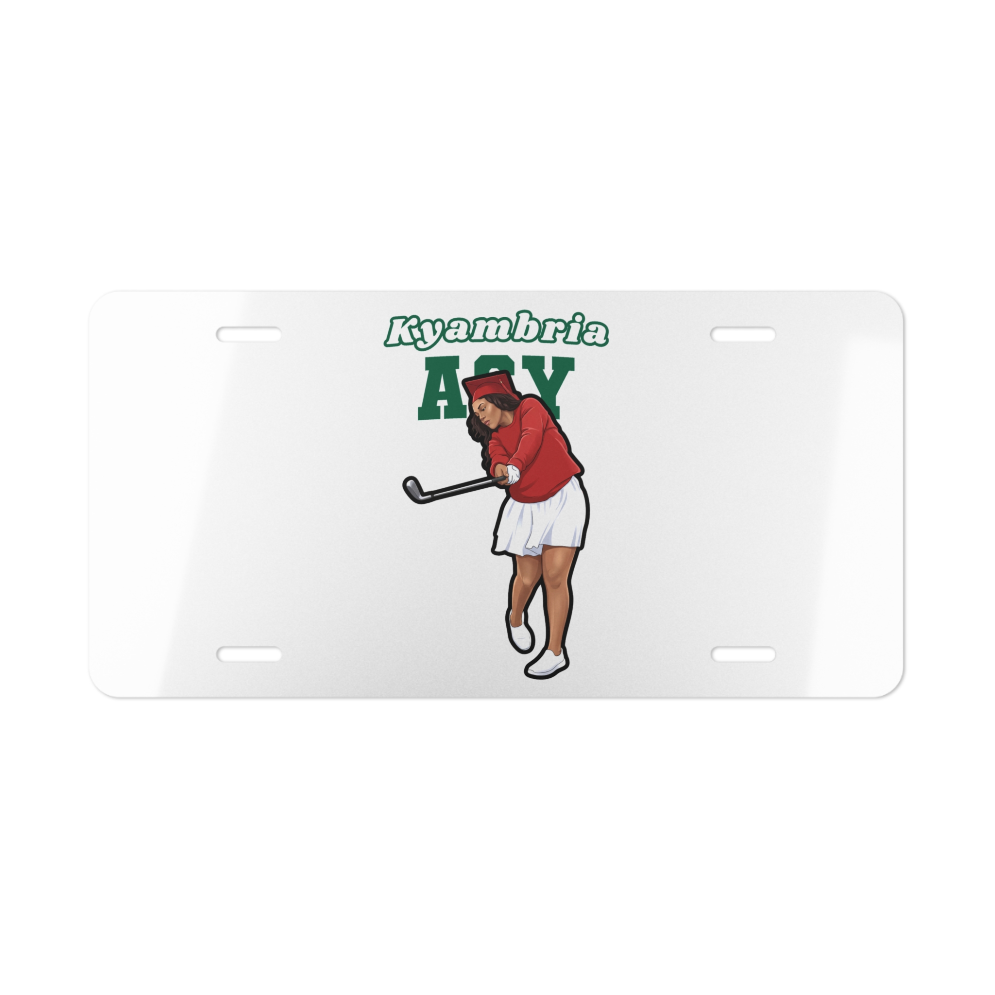 License Plate — character_name_arch in Classic