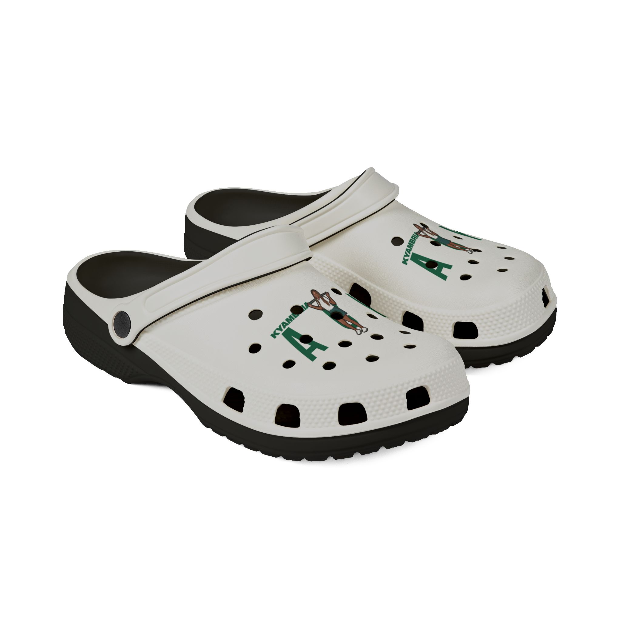 Rubber Clogs — character_player_name in Black