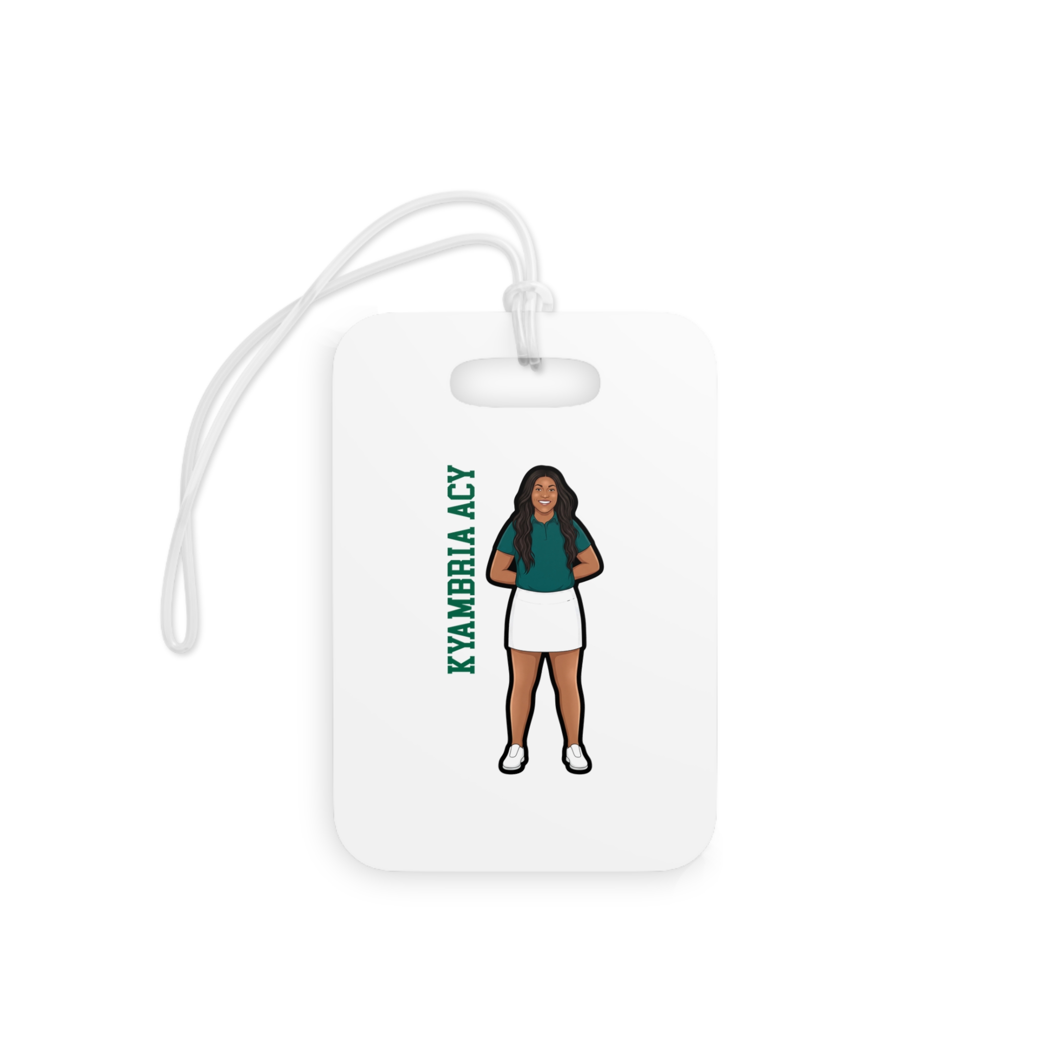 Bag Tag — character_name_vertical in Classic