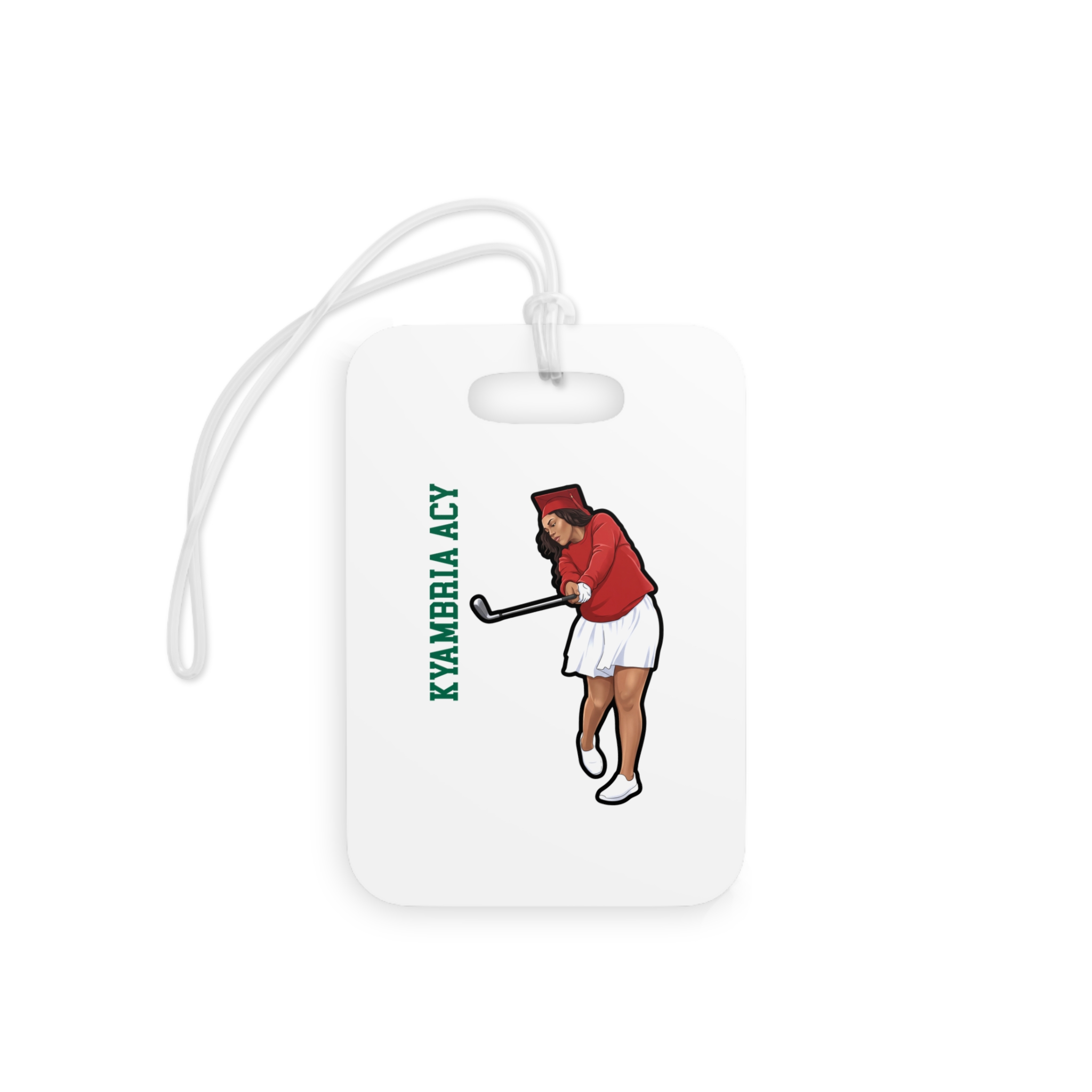 Bag Tag — character_name_vertical in Classic