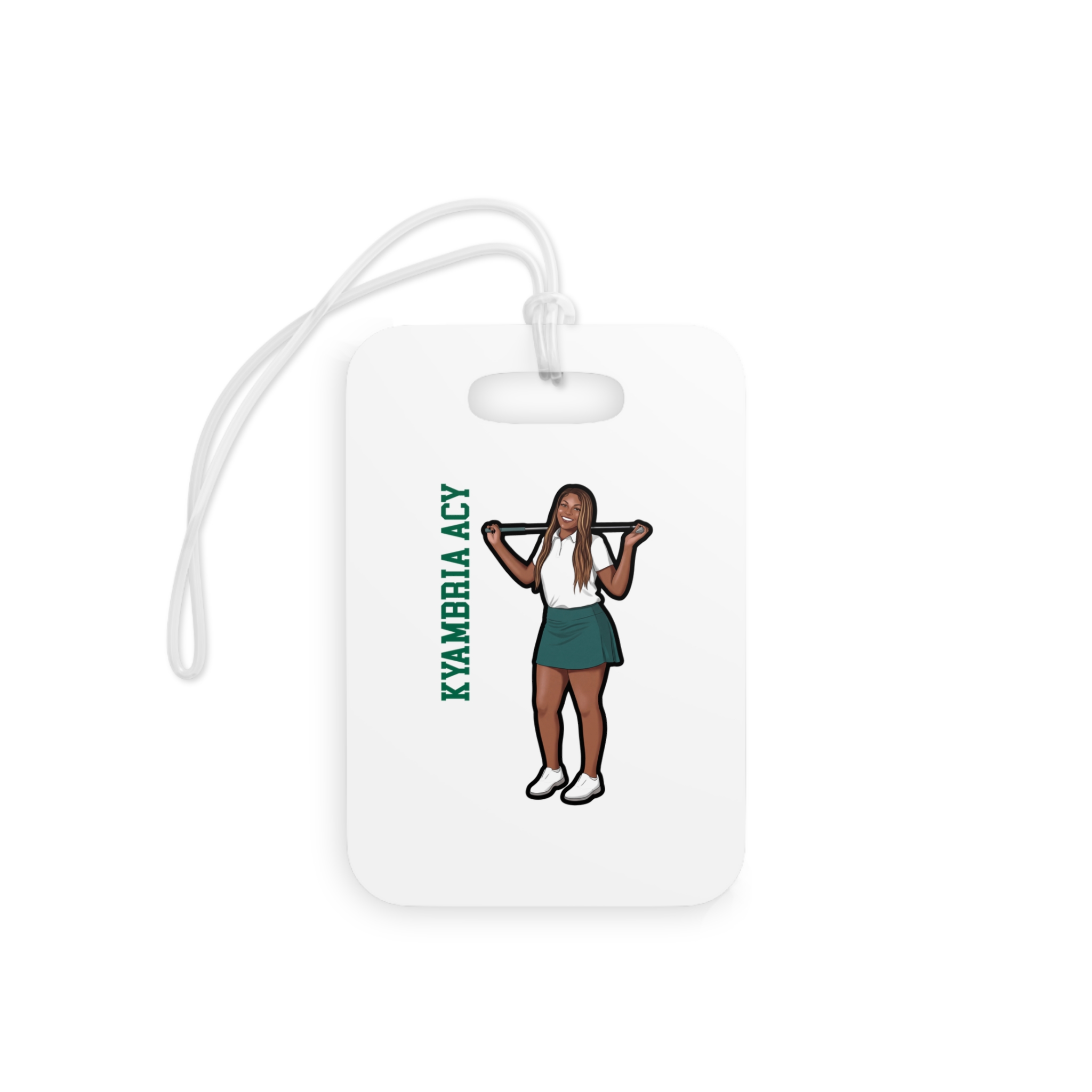 Bag Tag — character_name_vertical in Classic