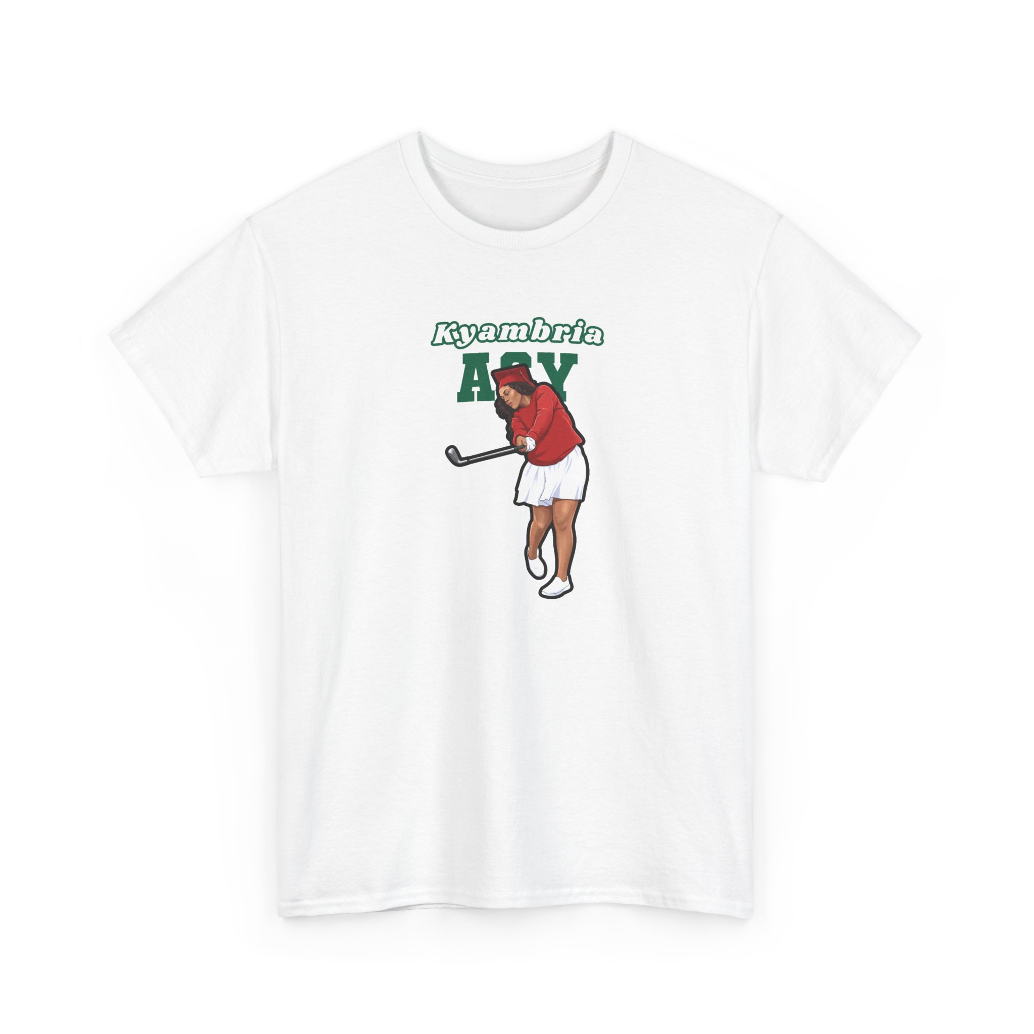 Tee — character_name_arch in White