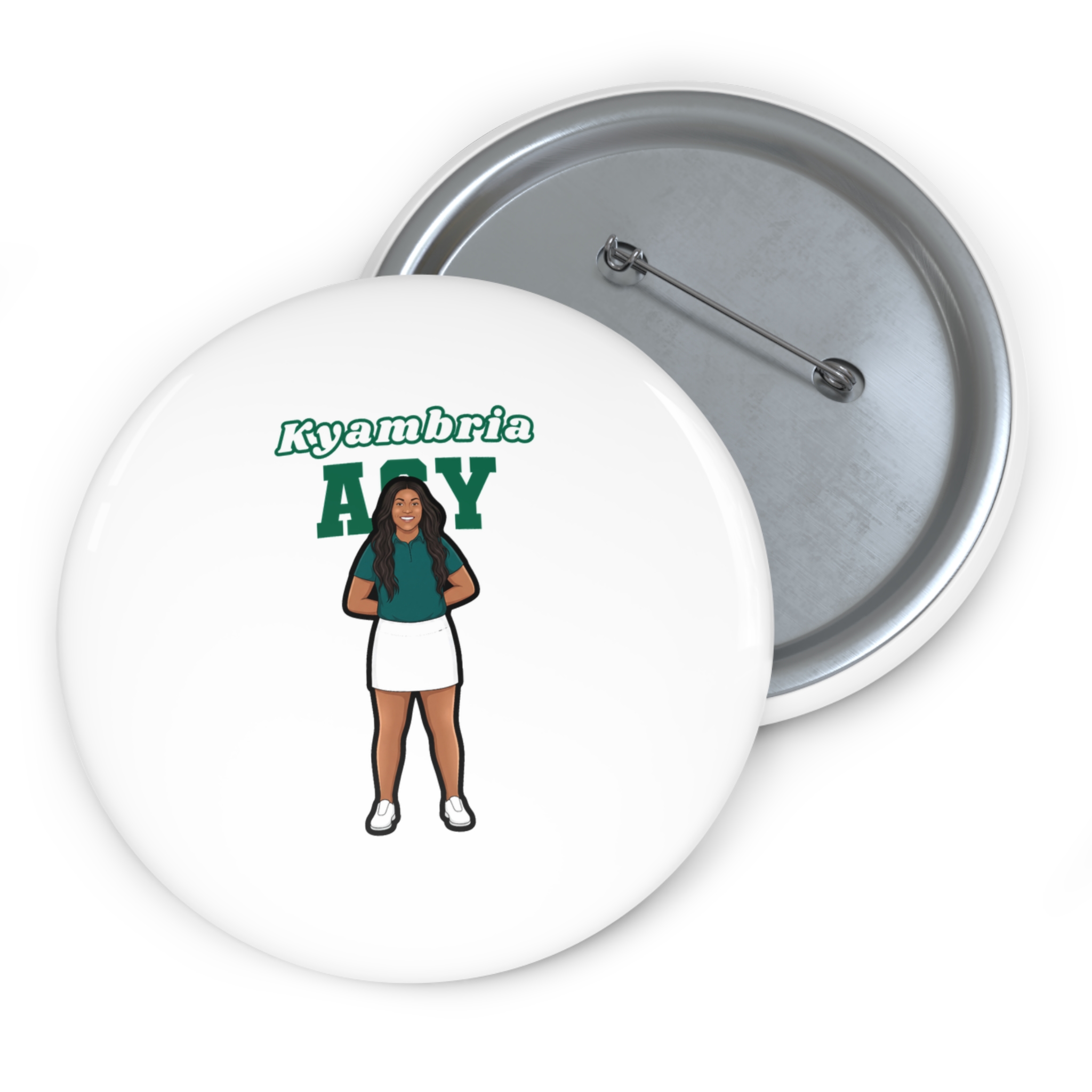 Game Day Pin — character_name_arch in Classic