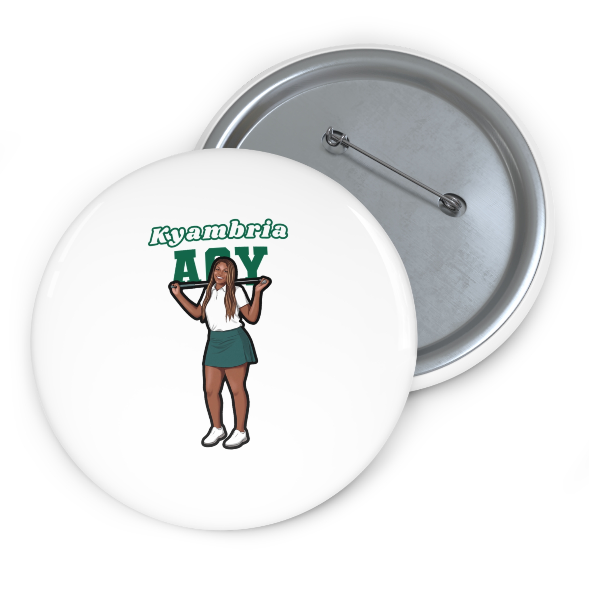 Game Day Pin — character_name_arch in Classic