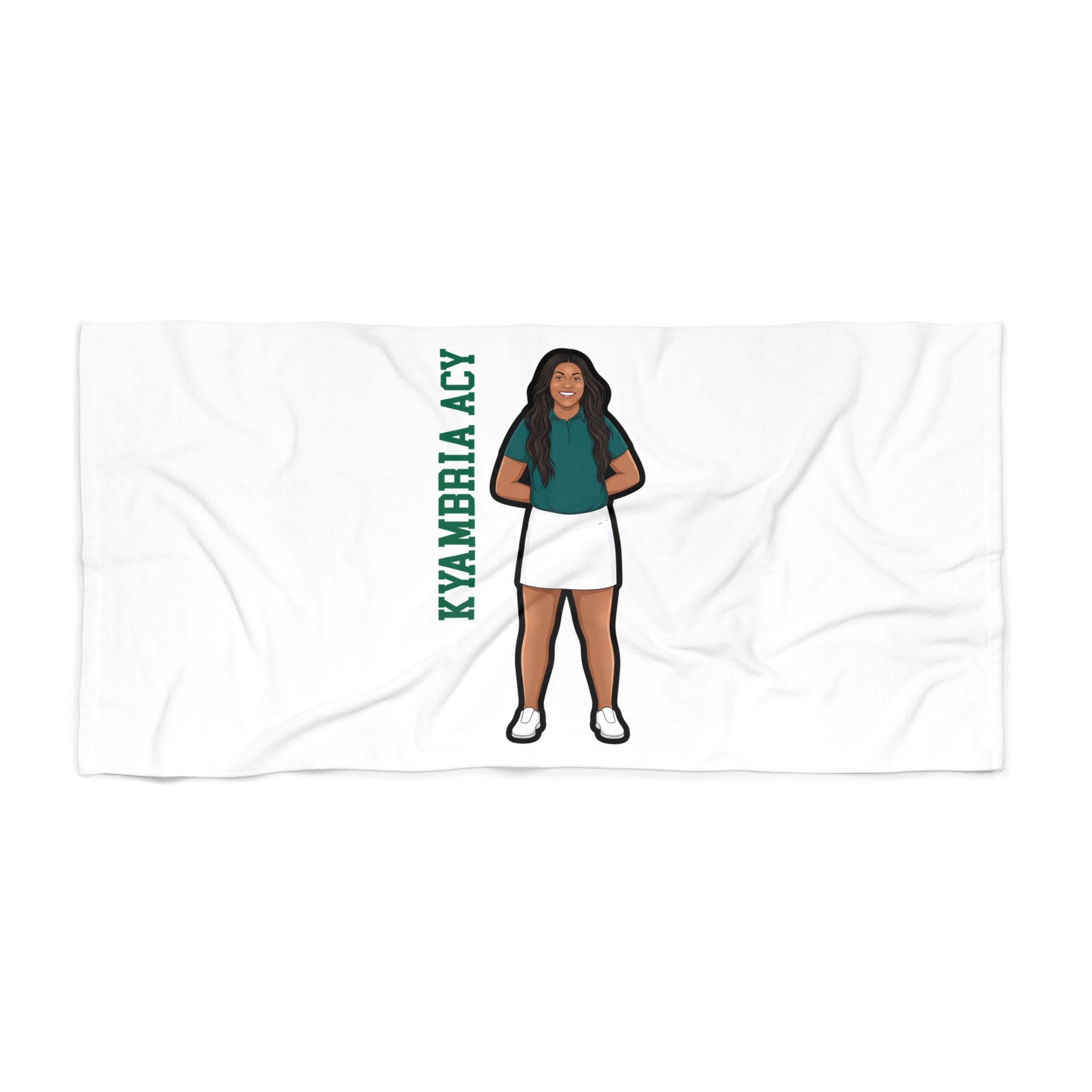 Beach Towel — character_name_vertical in Classic