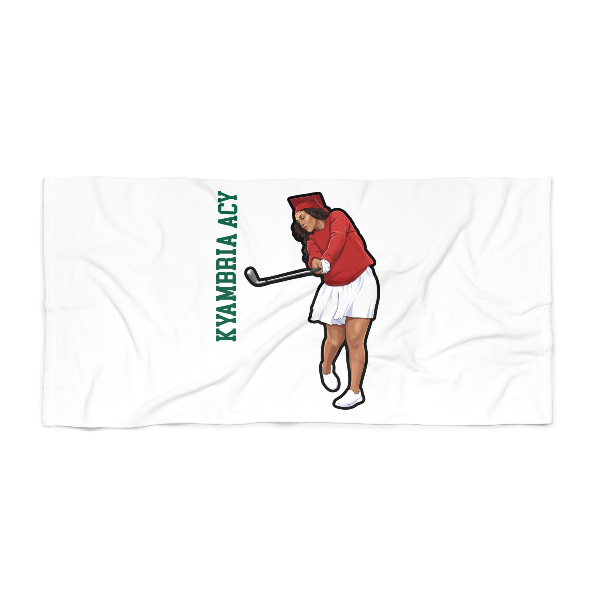 Beach Towel — character_name_vertical in Classic