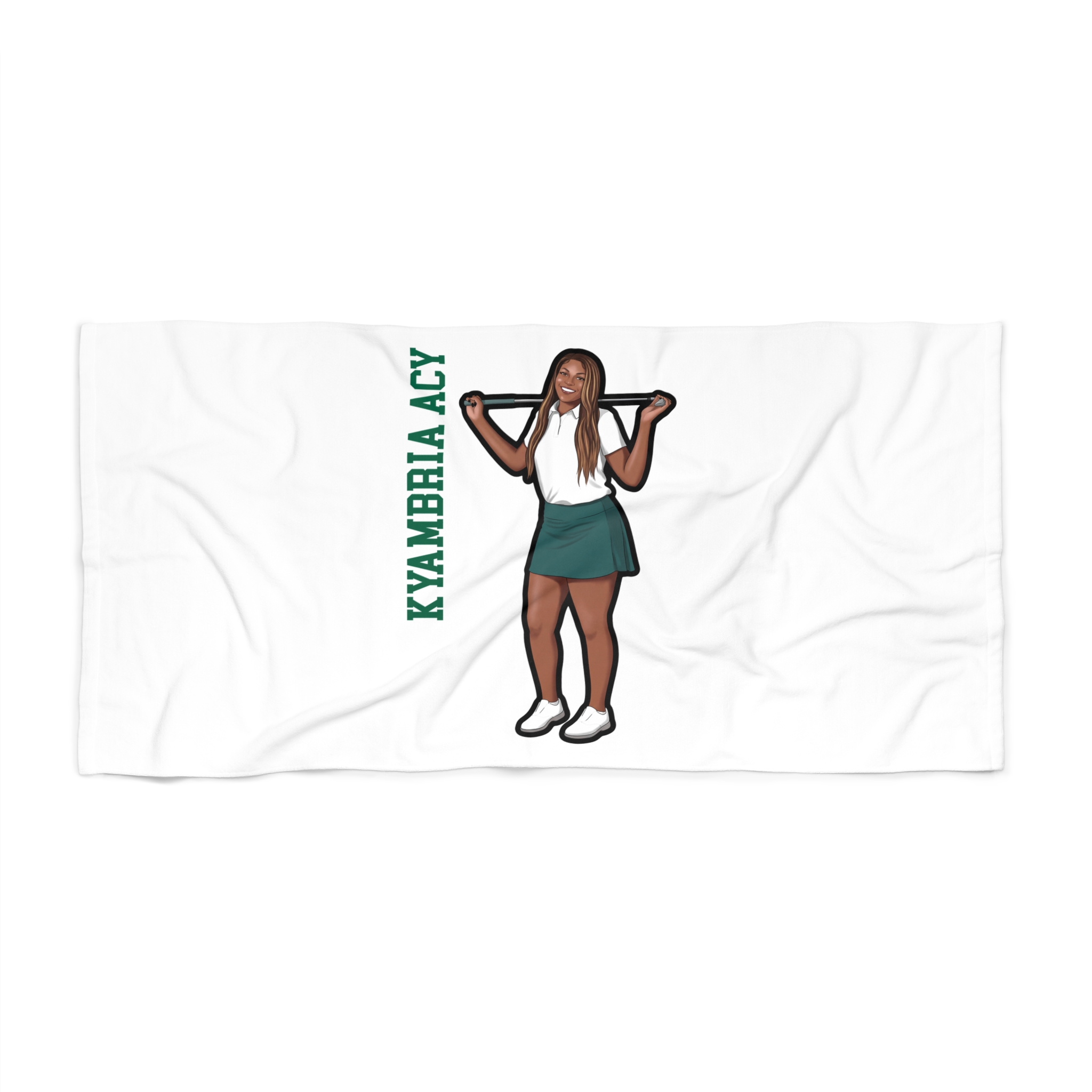 Beach Towel — character_name_vertical in Classic
