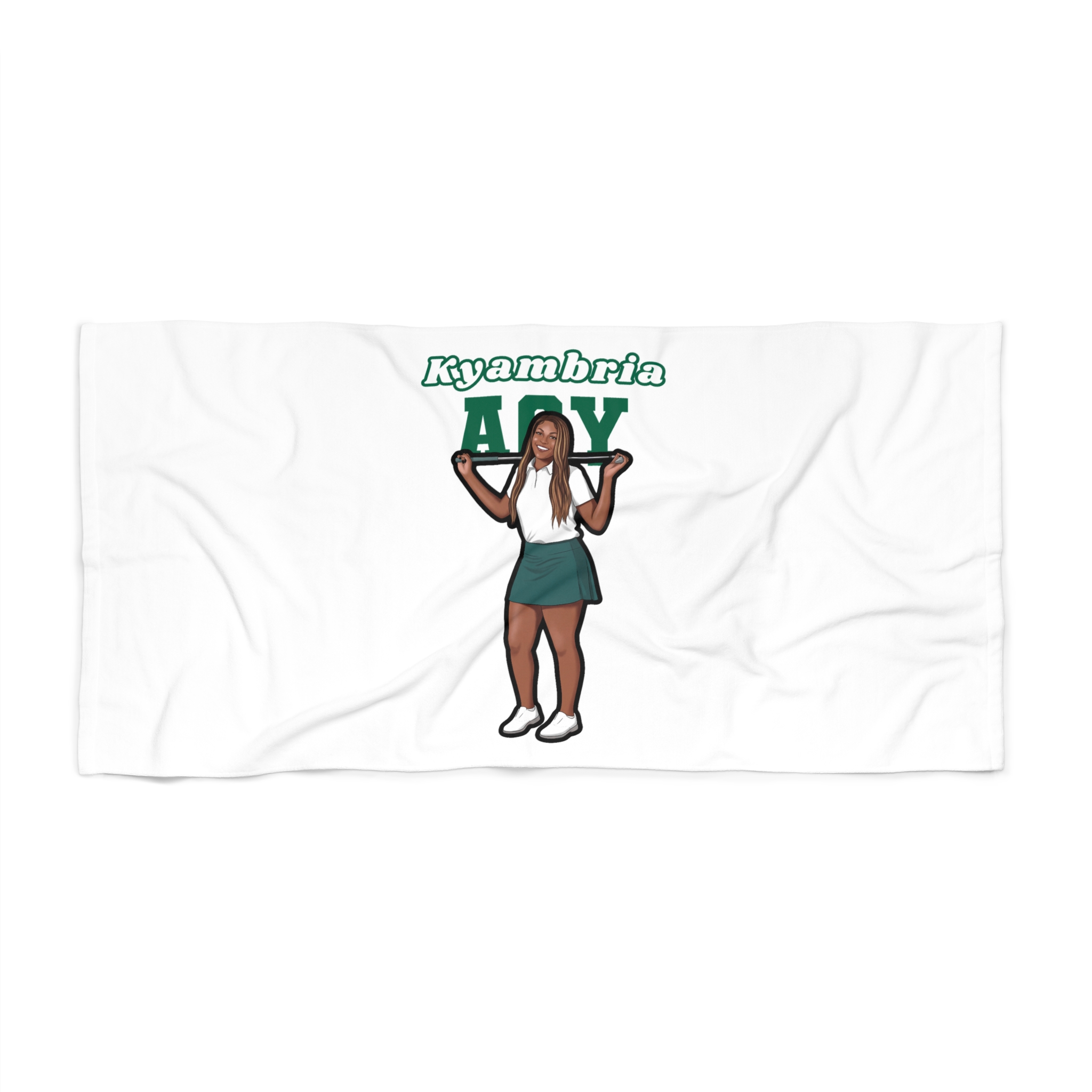 Beach Towel — character_name_arch in Classic
