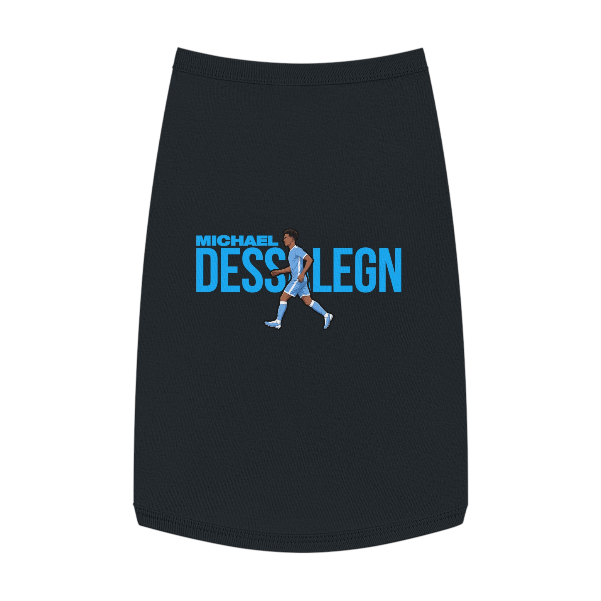 Pet Tank Top — character_player_name in White