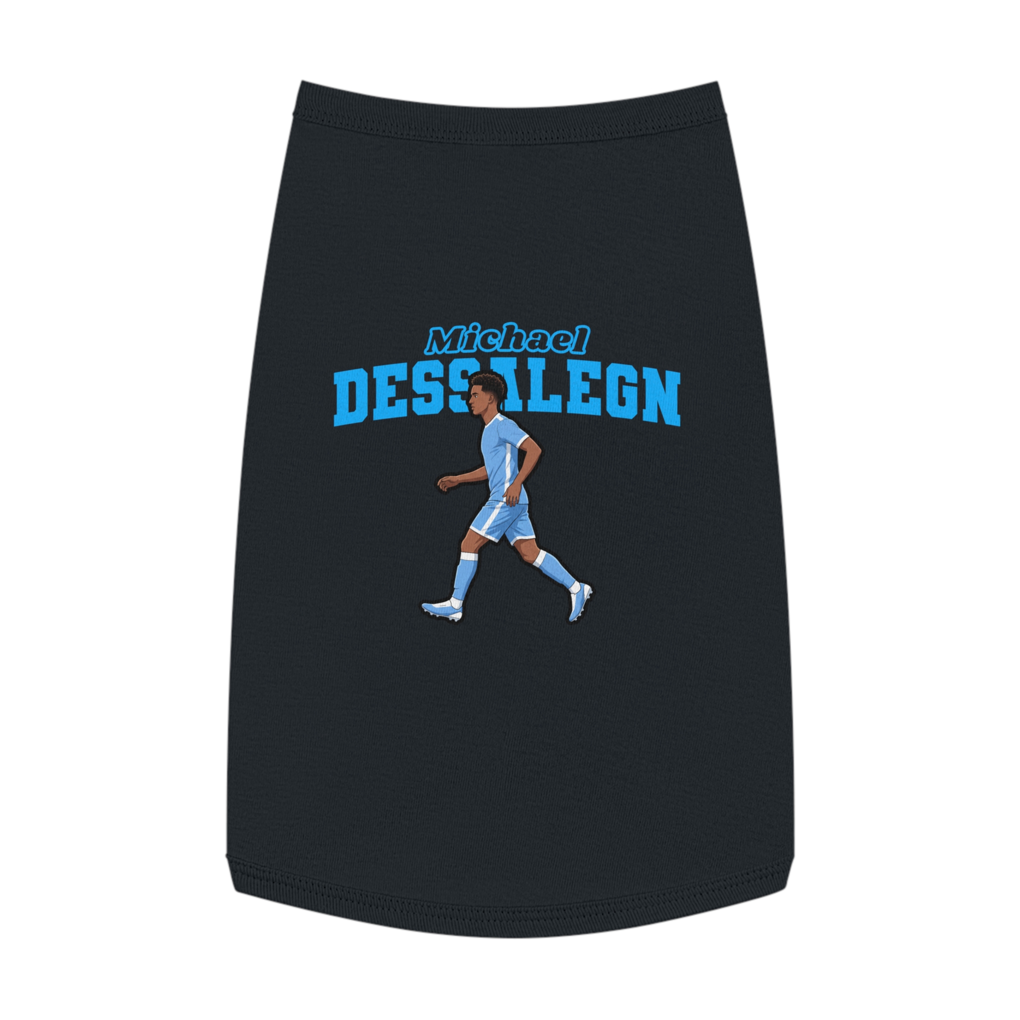 Pet Tank Top — character_name_arch in White