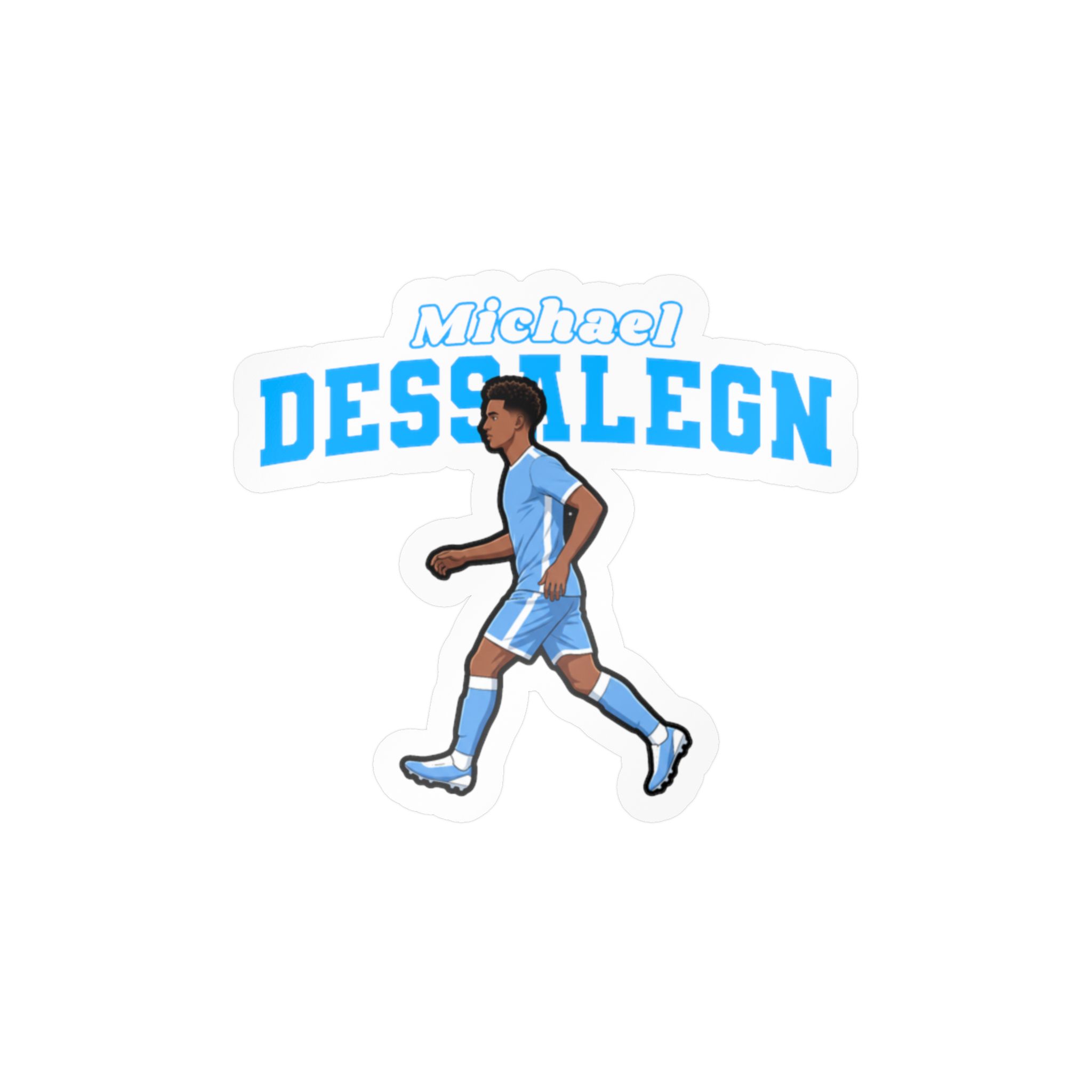 Vinyl Sticker — character_name_arch in Classic