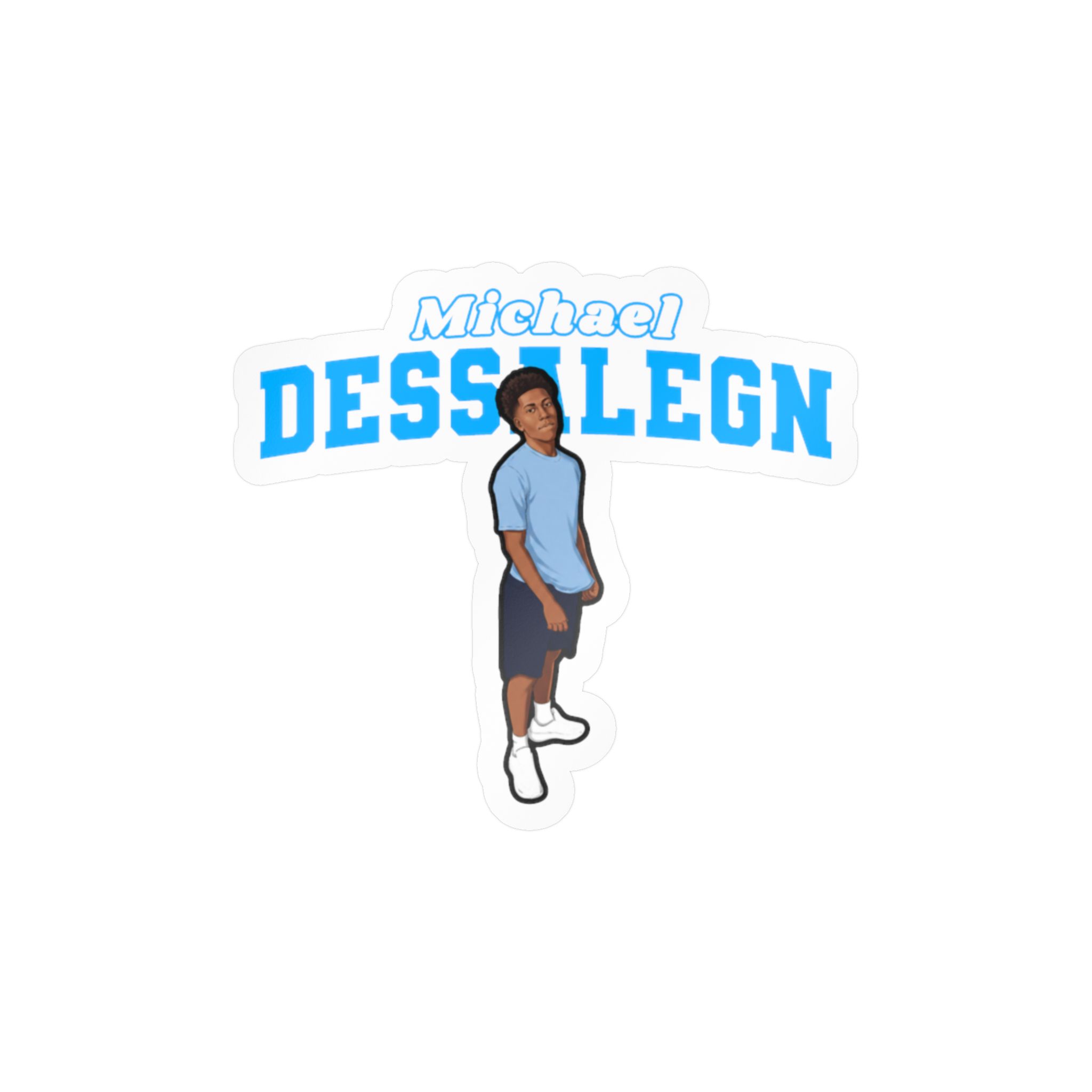 Vinyl Sticker — character_name_arch in Classic