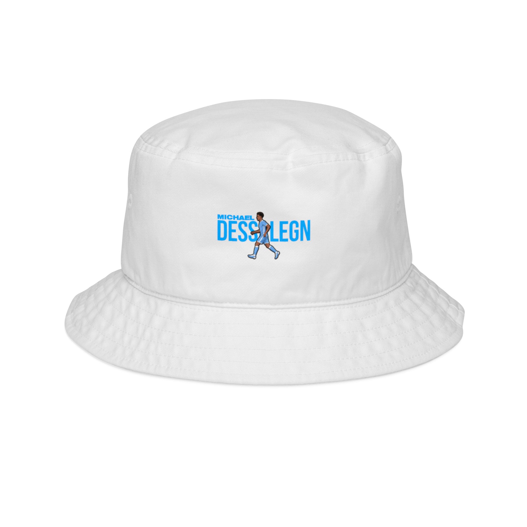 Bucket Hat — character_player_name in White