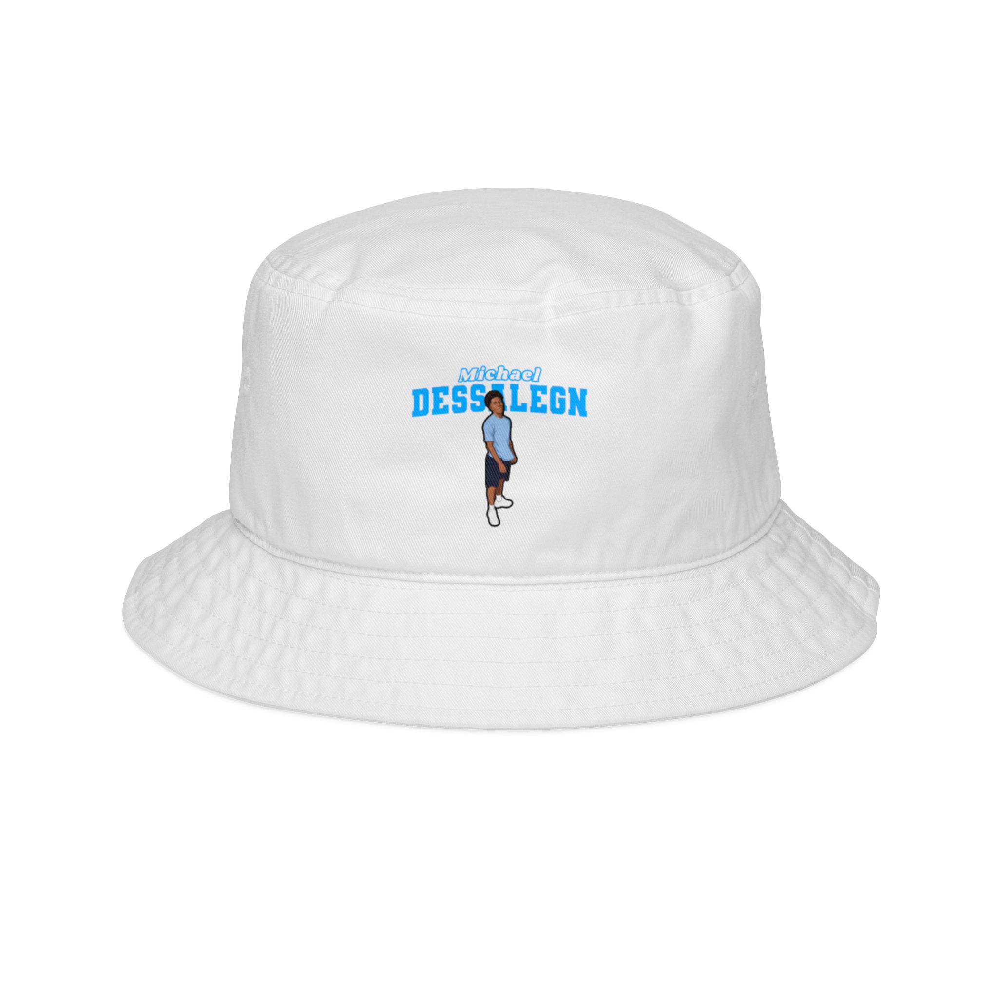 Bucket Hat — character_name_arch in White