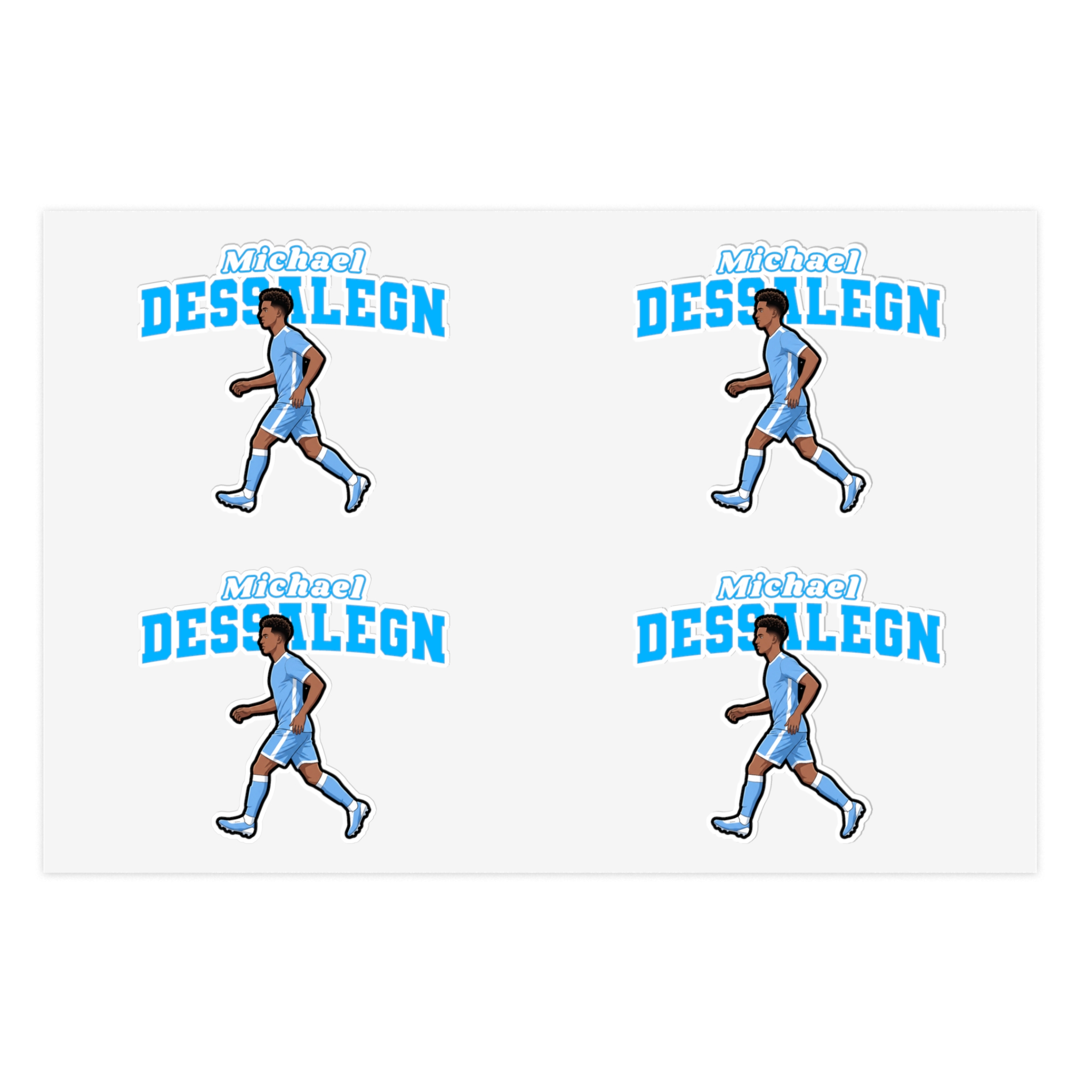 Sticker Sheet — character_name_arch in Classic