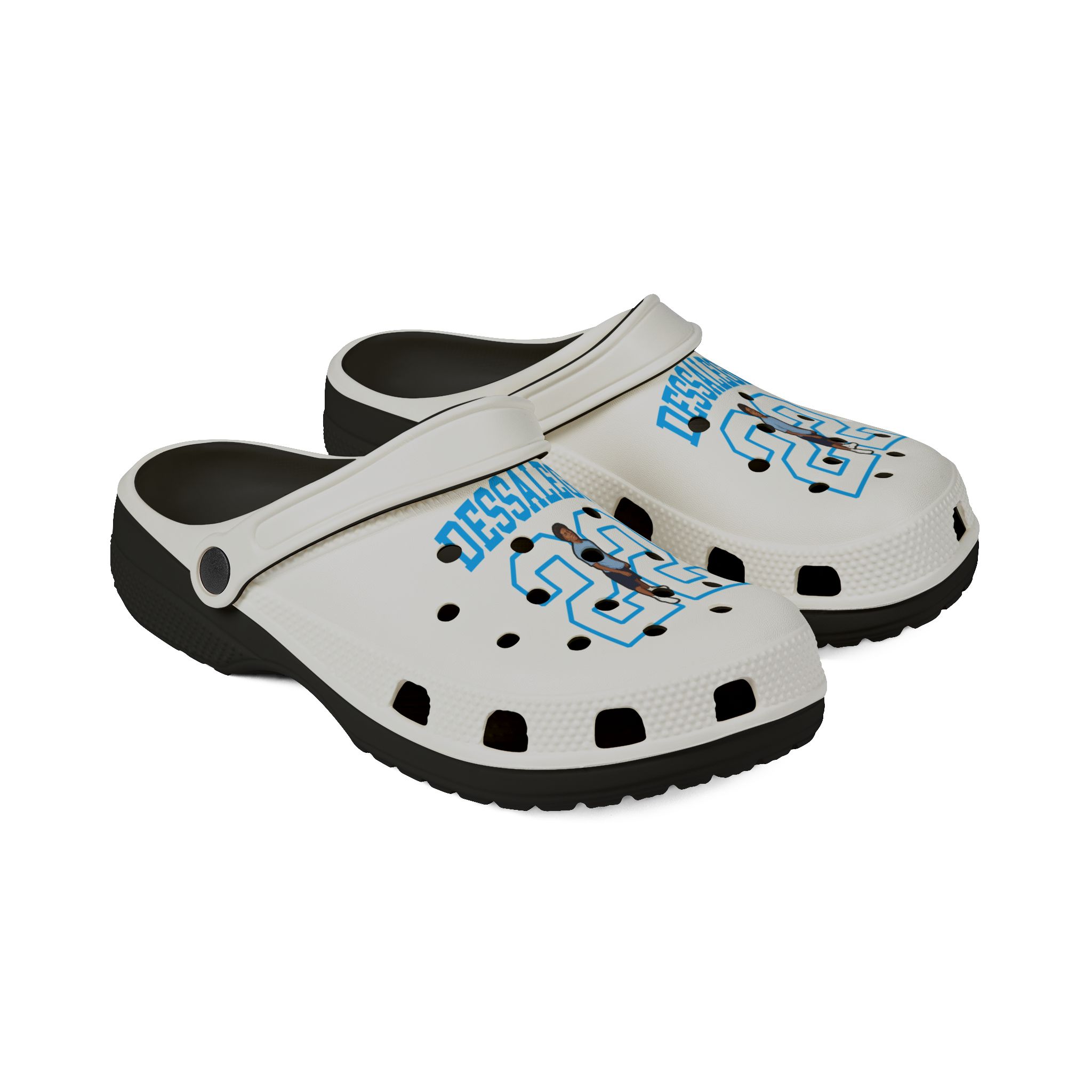 Rubber Clogs — character_shirsey in Black
