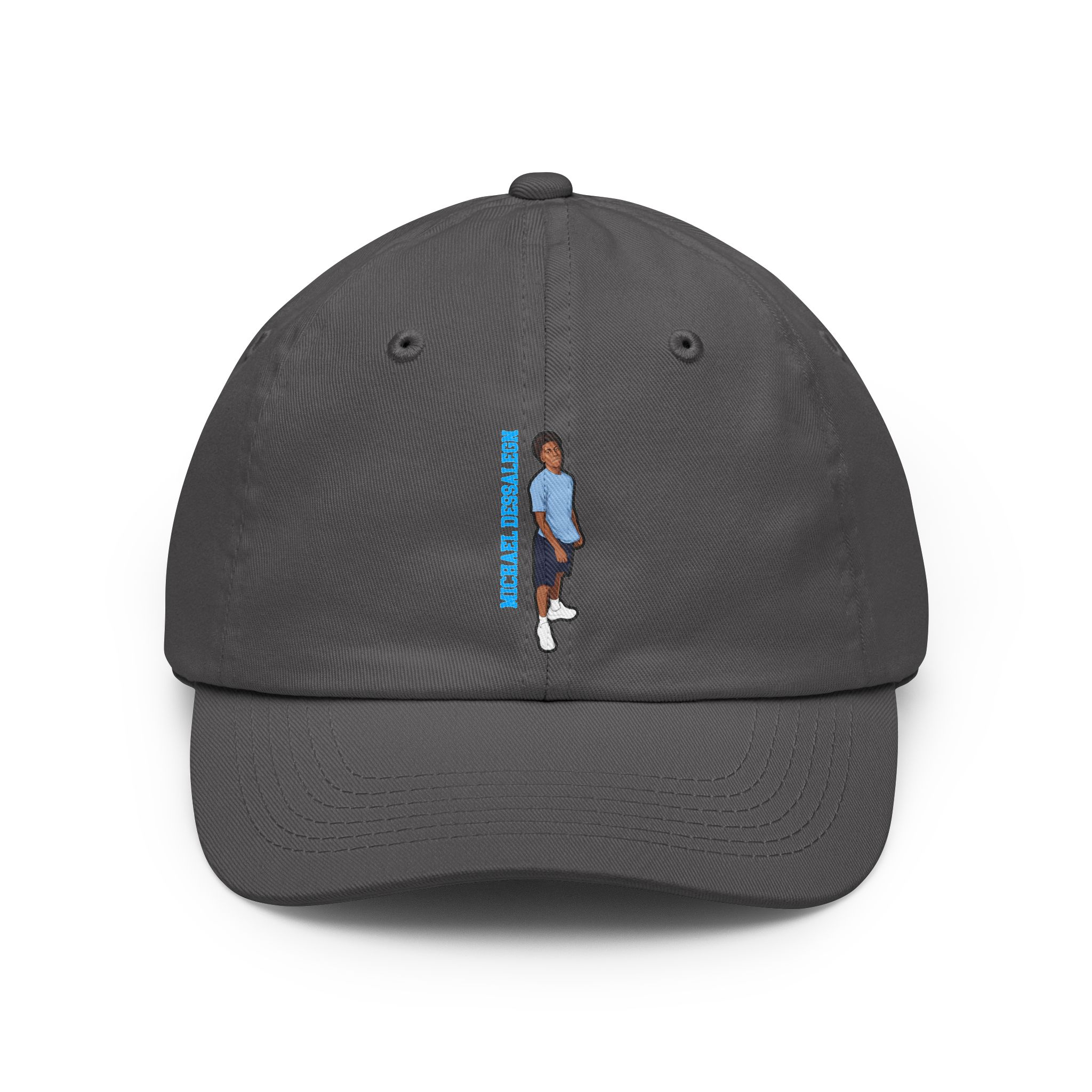 Classic Cap — character_name_vertical in Grey