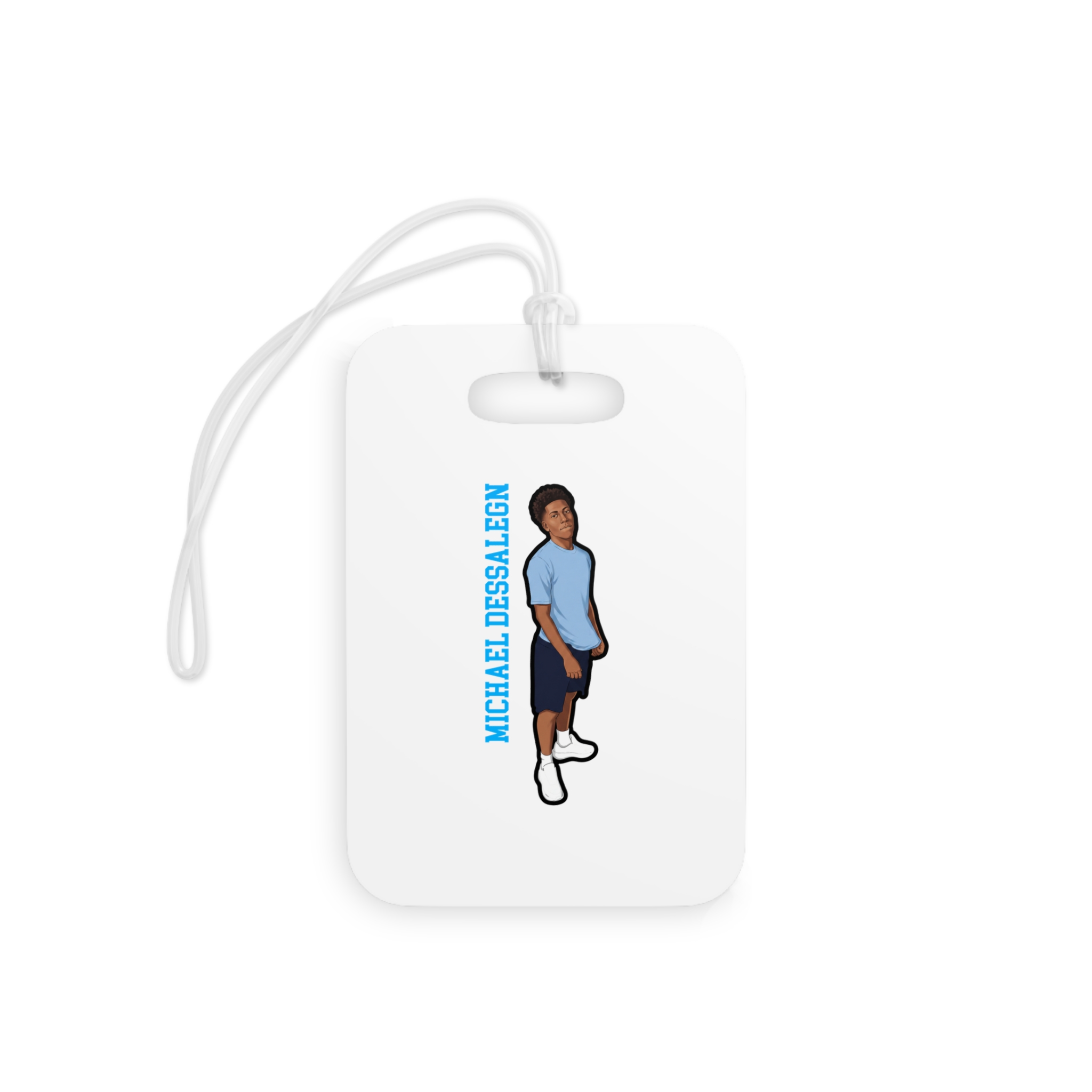 Bag Tag — character_name_vertical in Classic