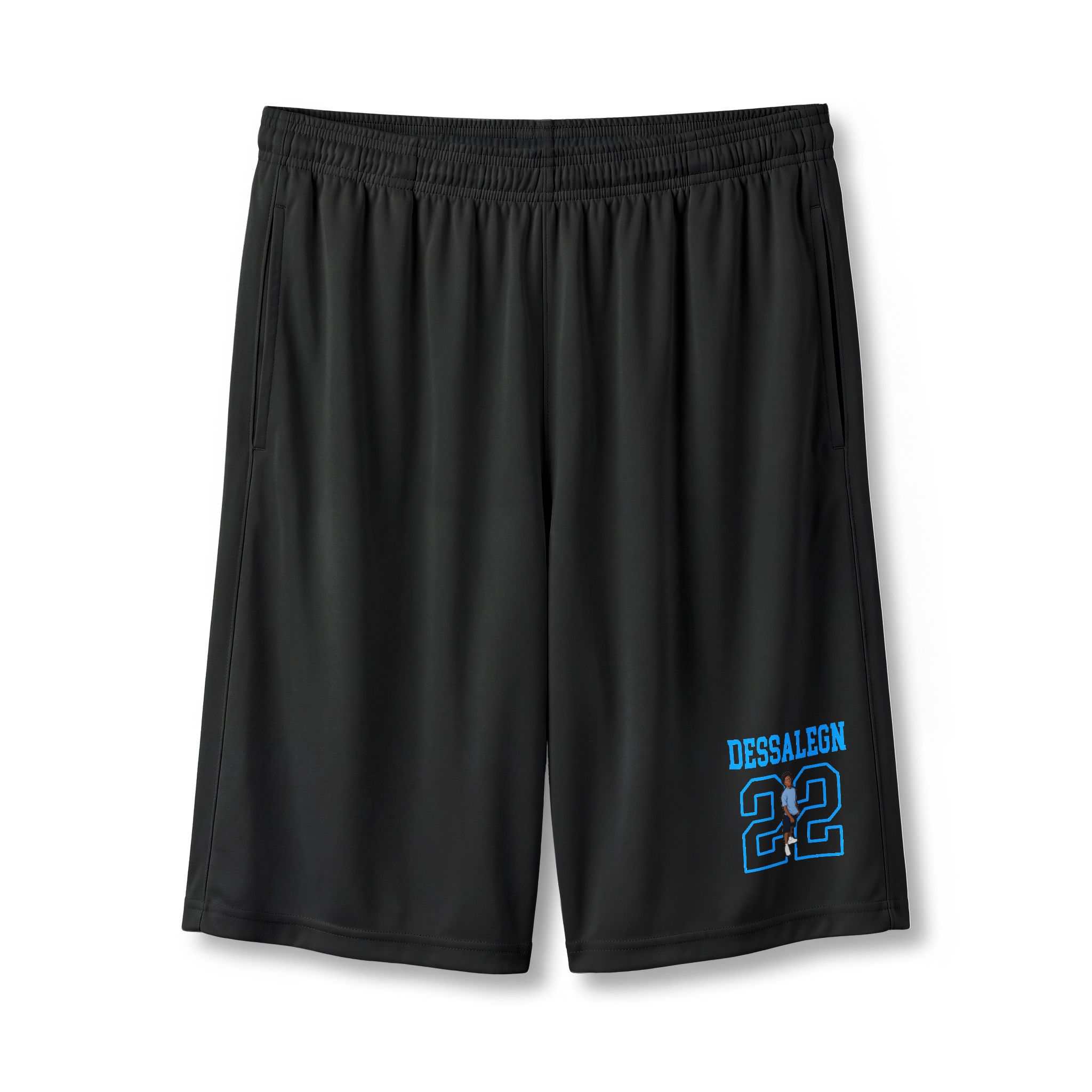 Shorts — character_shirsey in Black